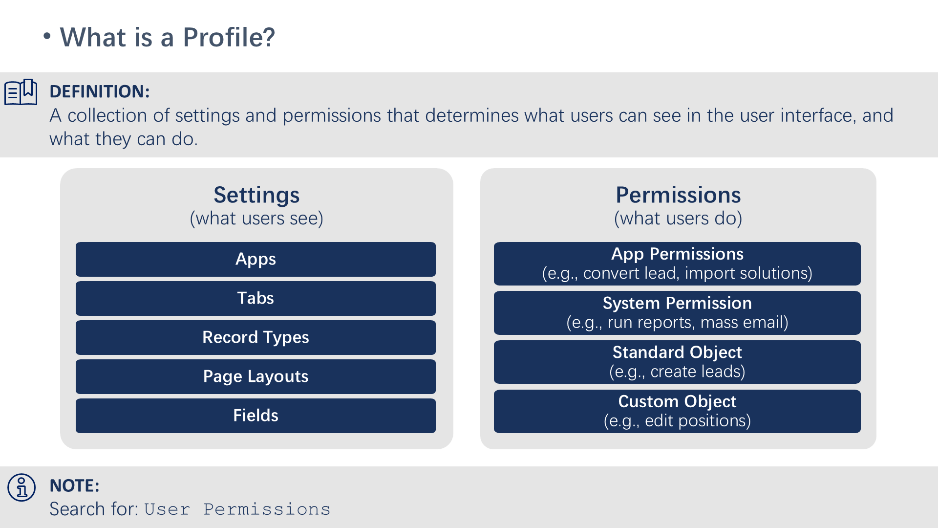 What is a Profile?