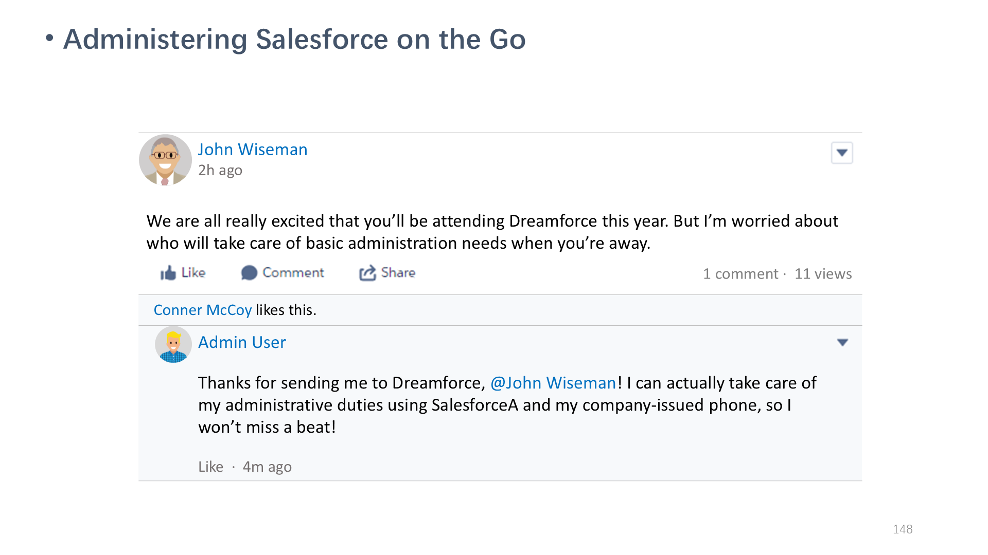 Administering Salesforce on the Go