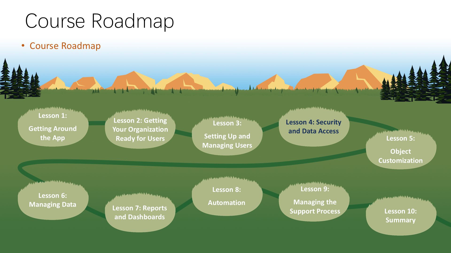Course Roadmap
