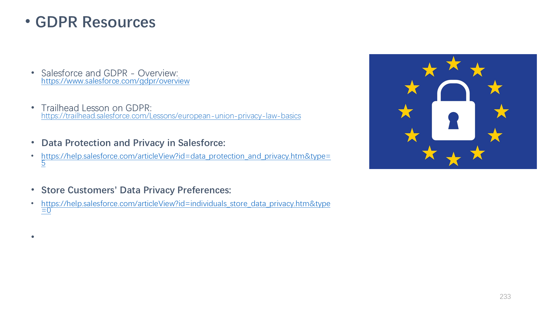 GDPR Resources