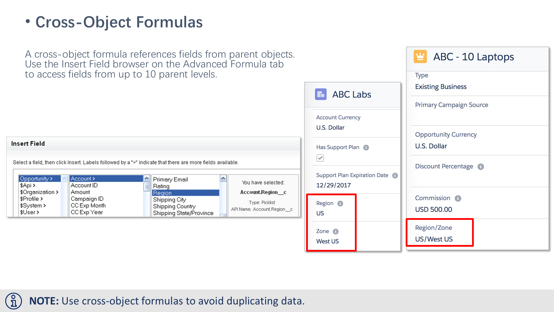 Cross-Object Formulas
