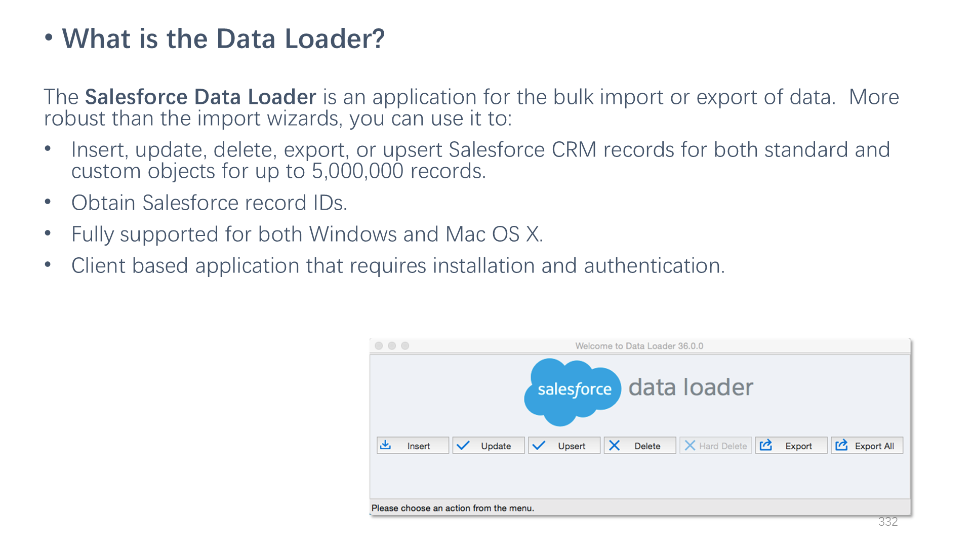 What is the Data Loader?