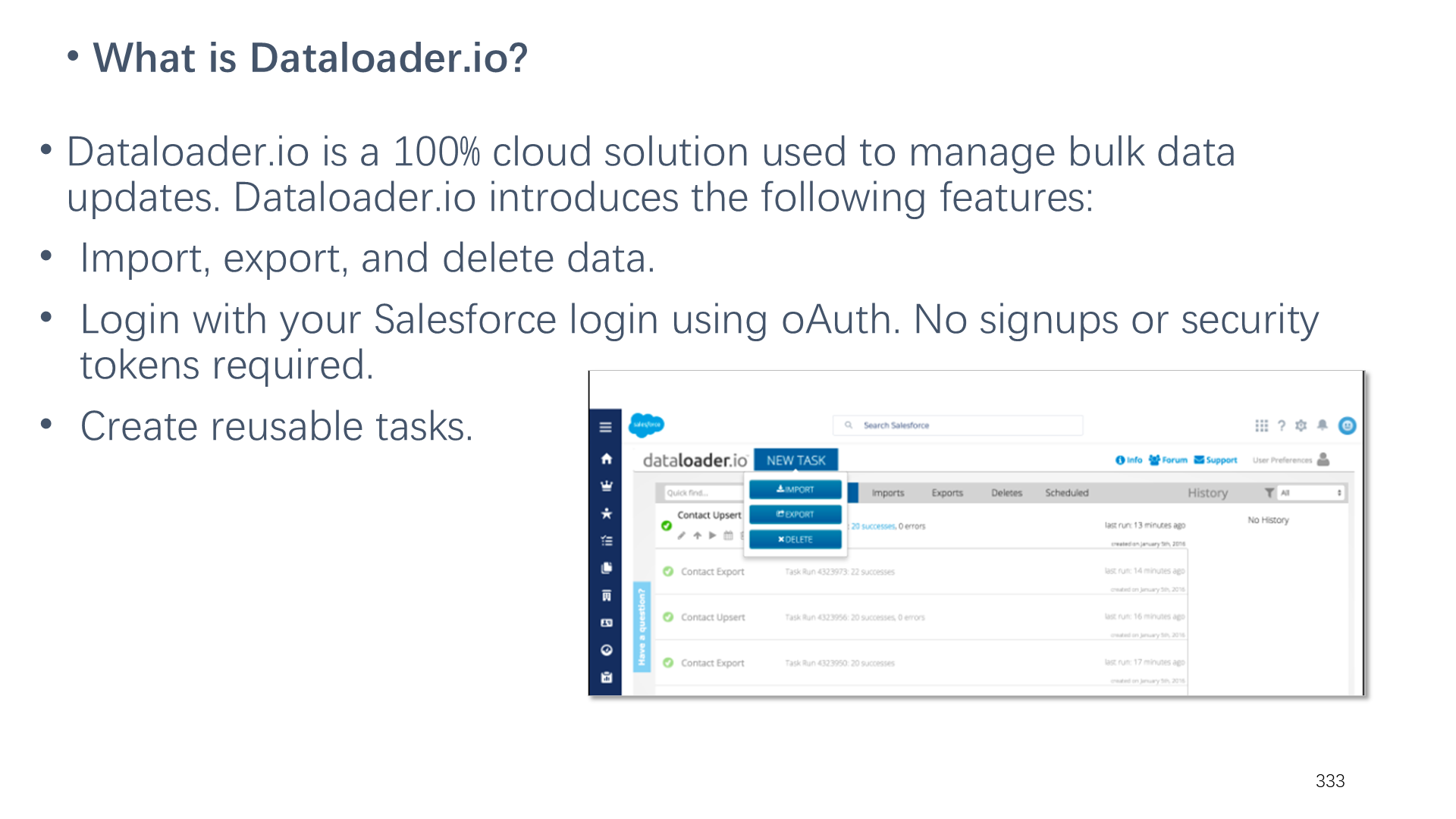 What is Dataloader.io?