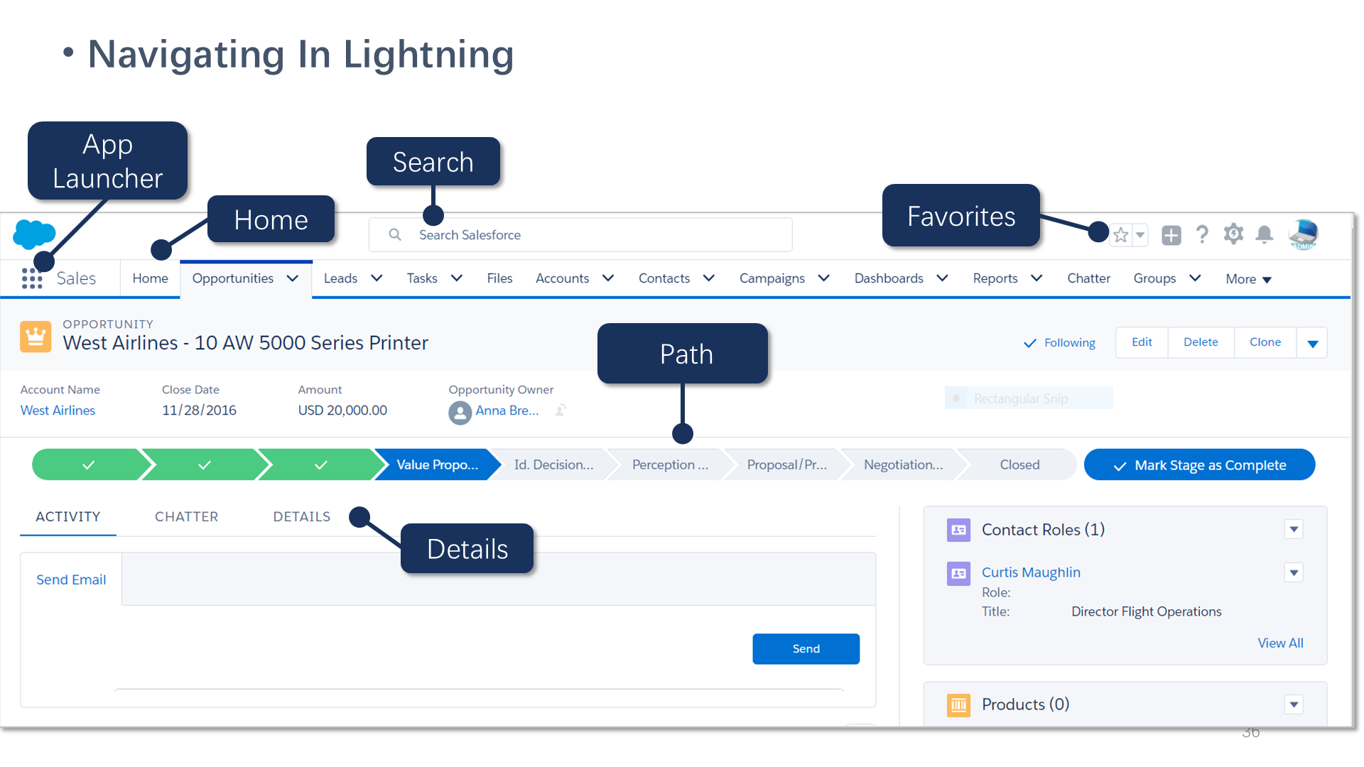Navigating In Lightning