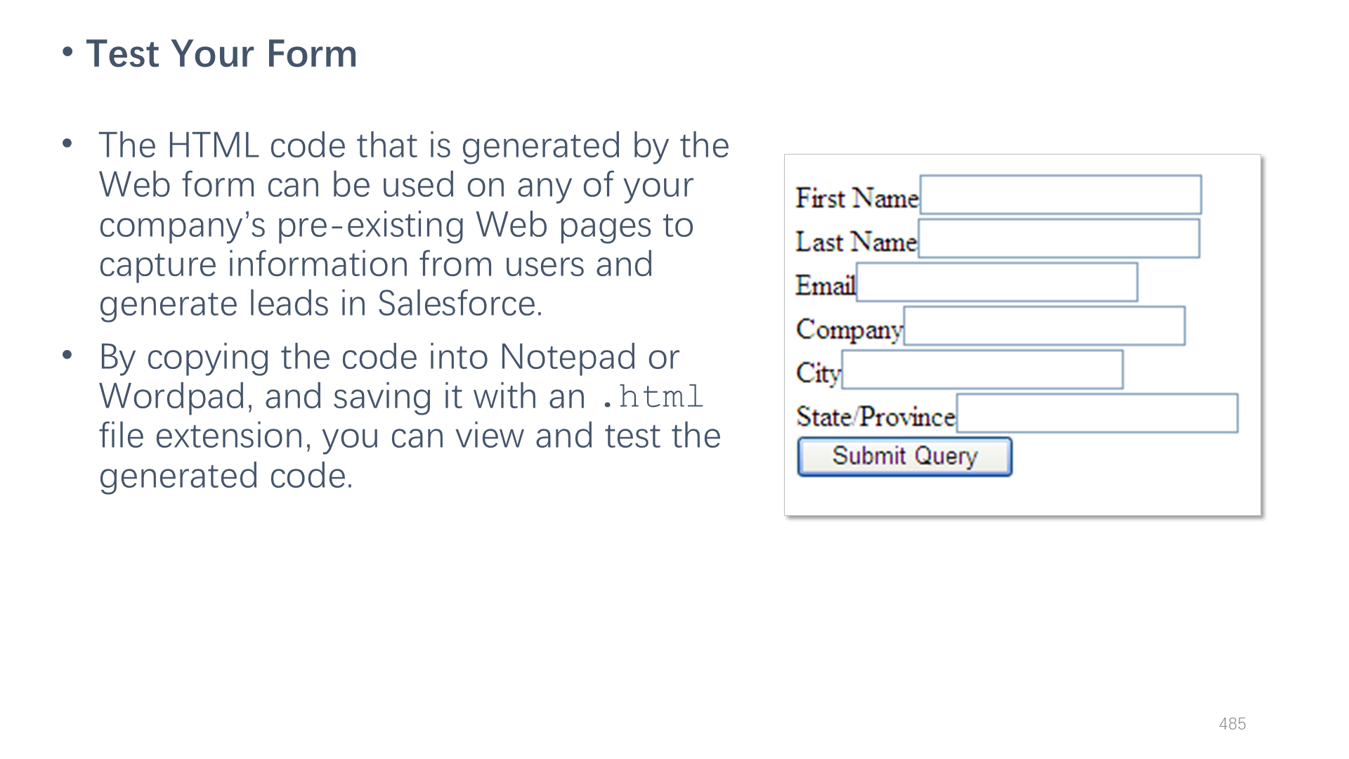 Test Your Form