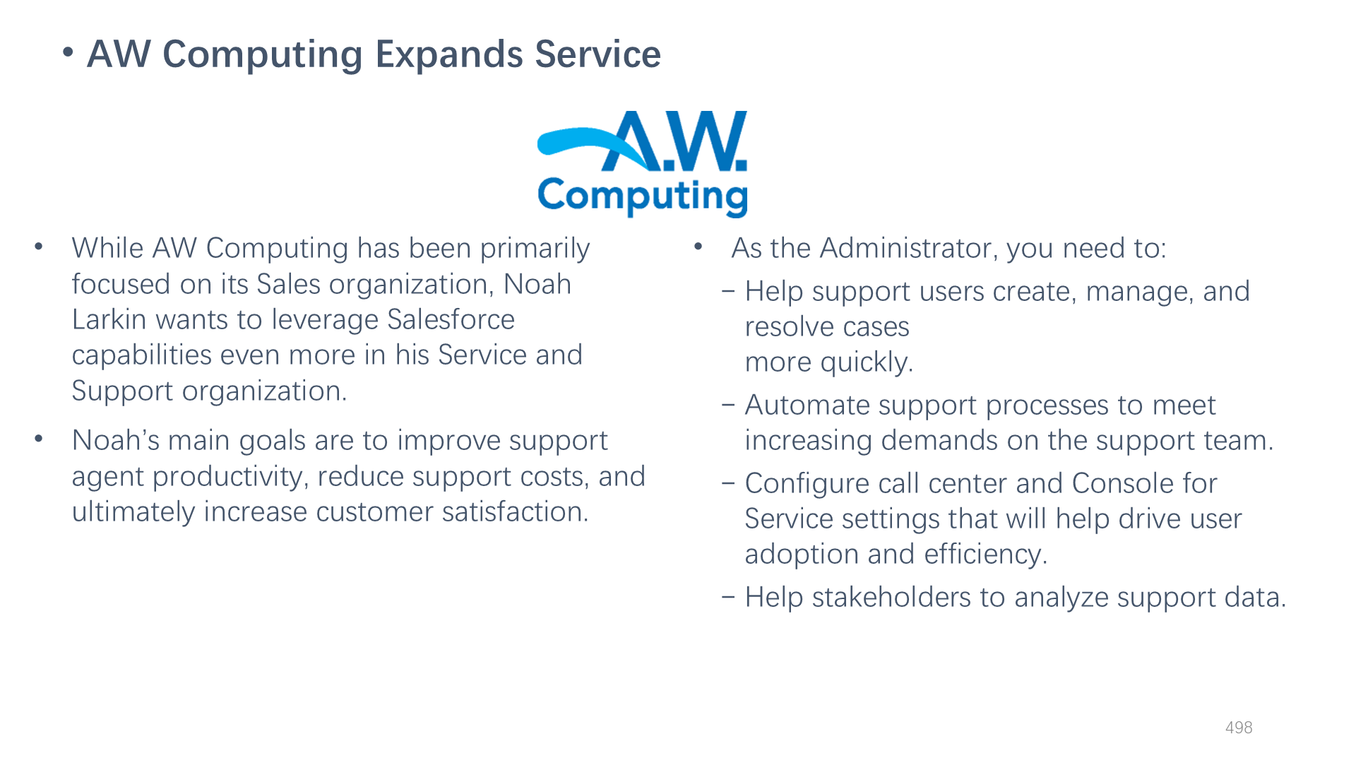 AW Computing Expands Service