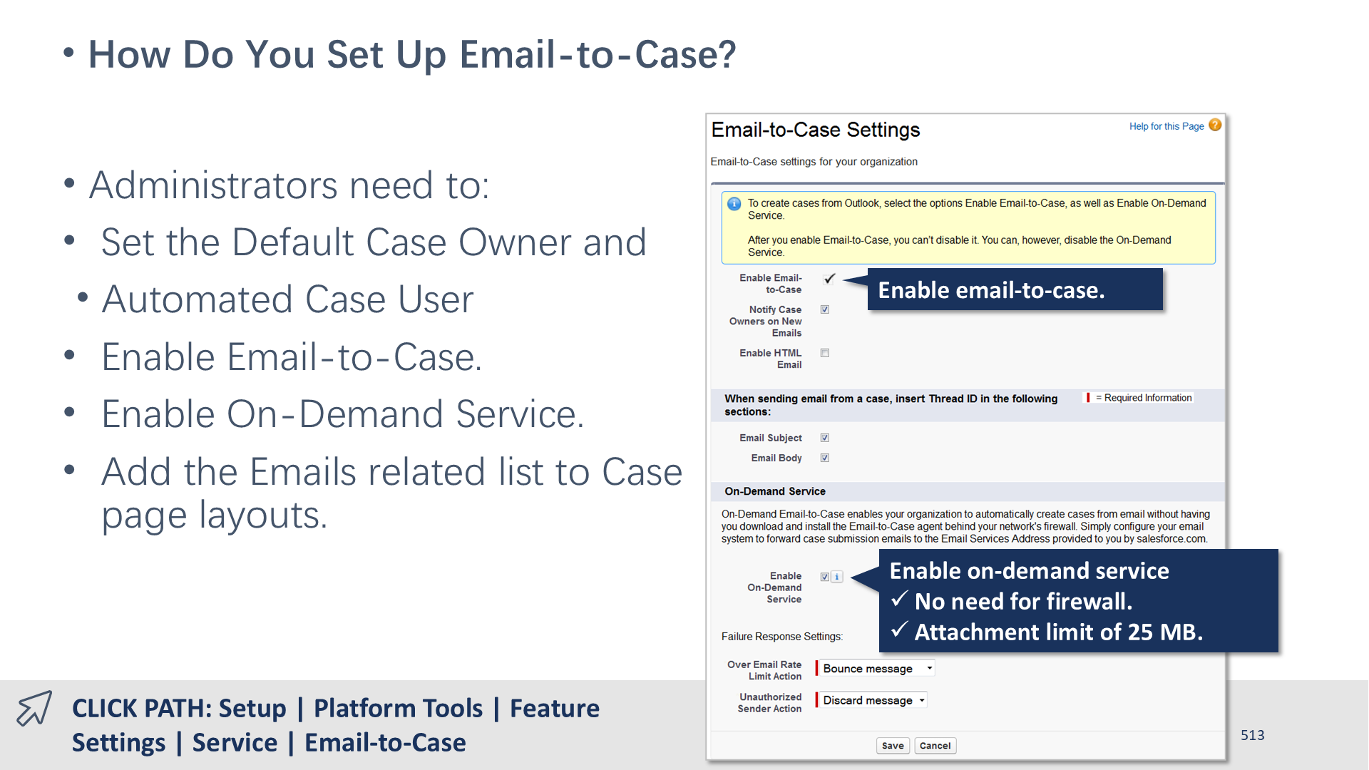 How Do You Set Up Email-to-Case?