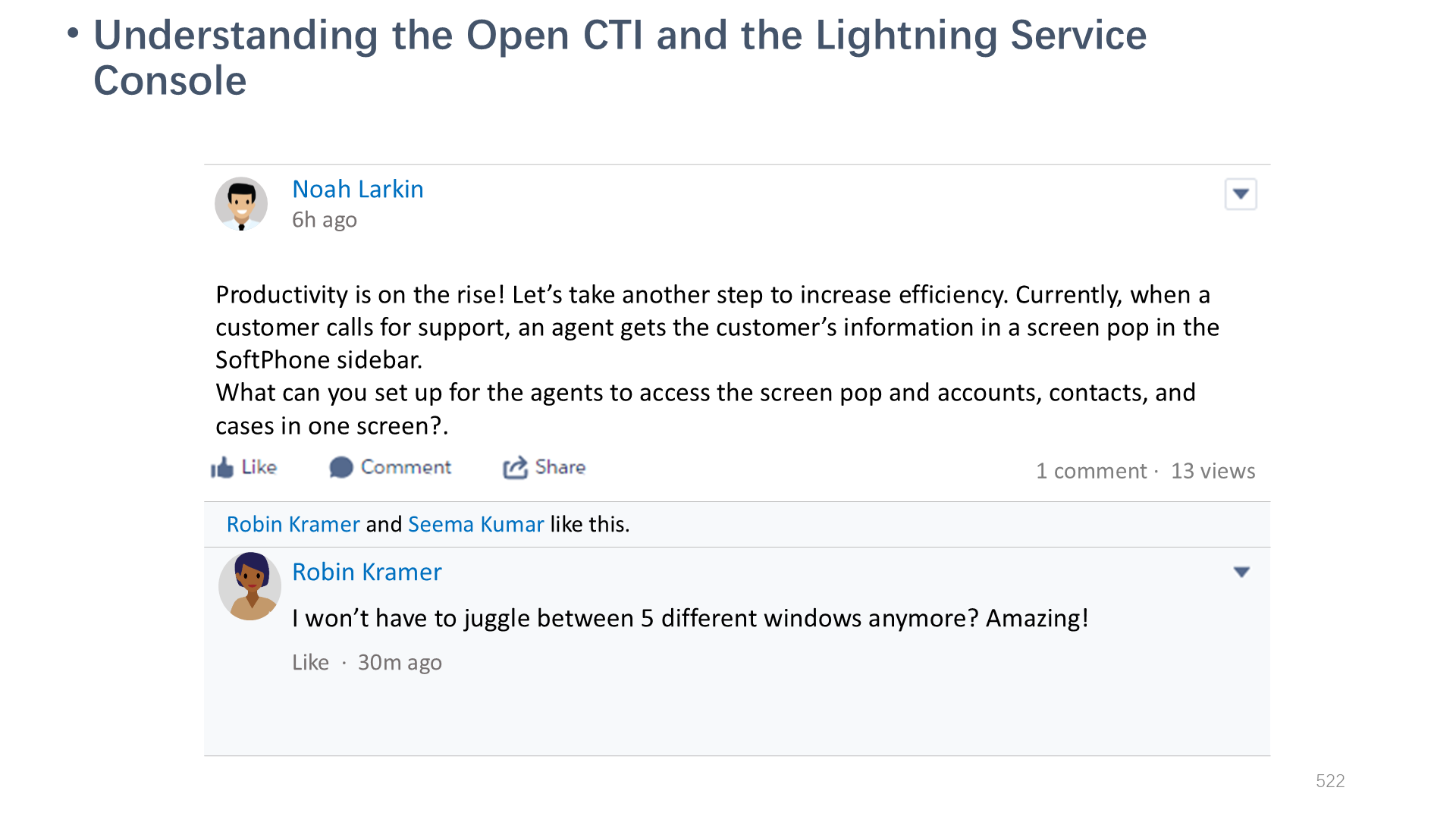 Understanding the Open CTI and the Lightning Service Console