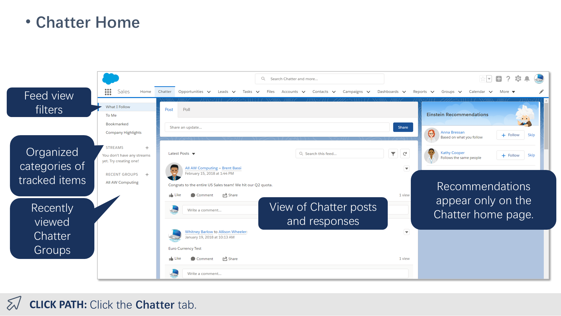 Chatter Home