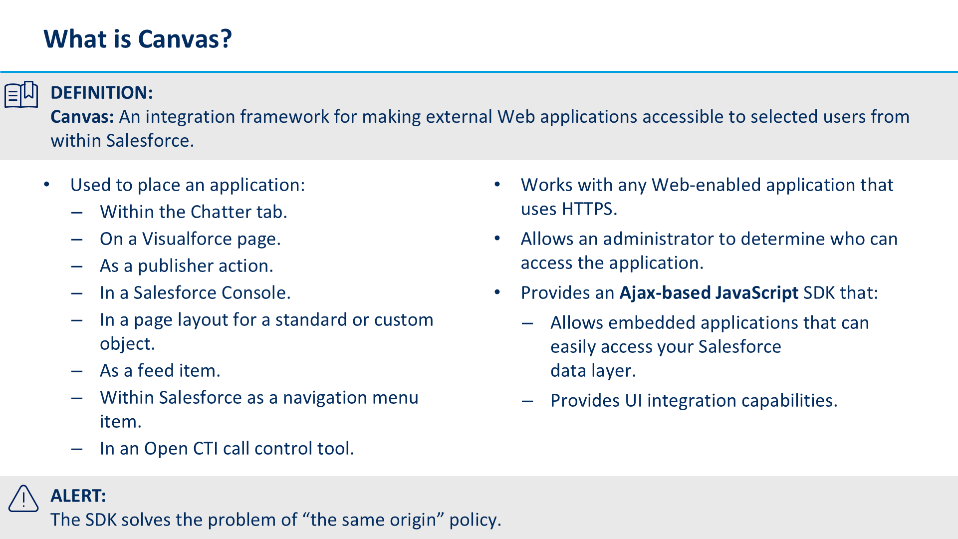 What is Canvas?