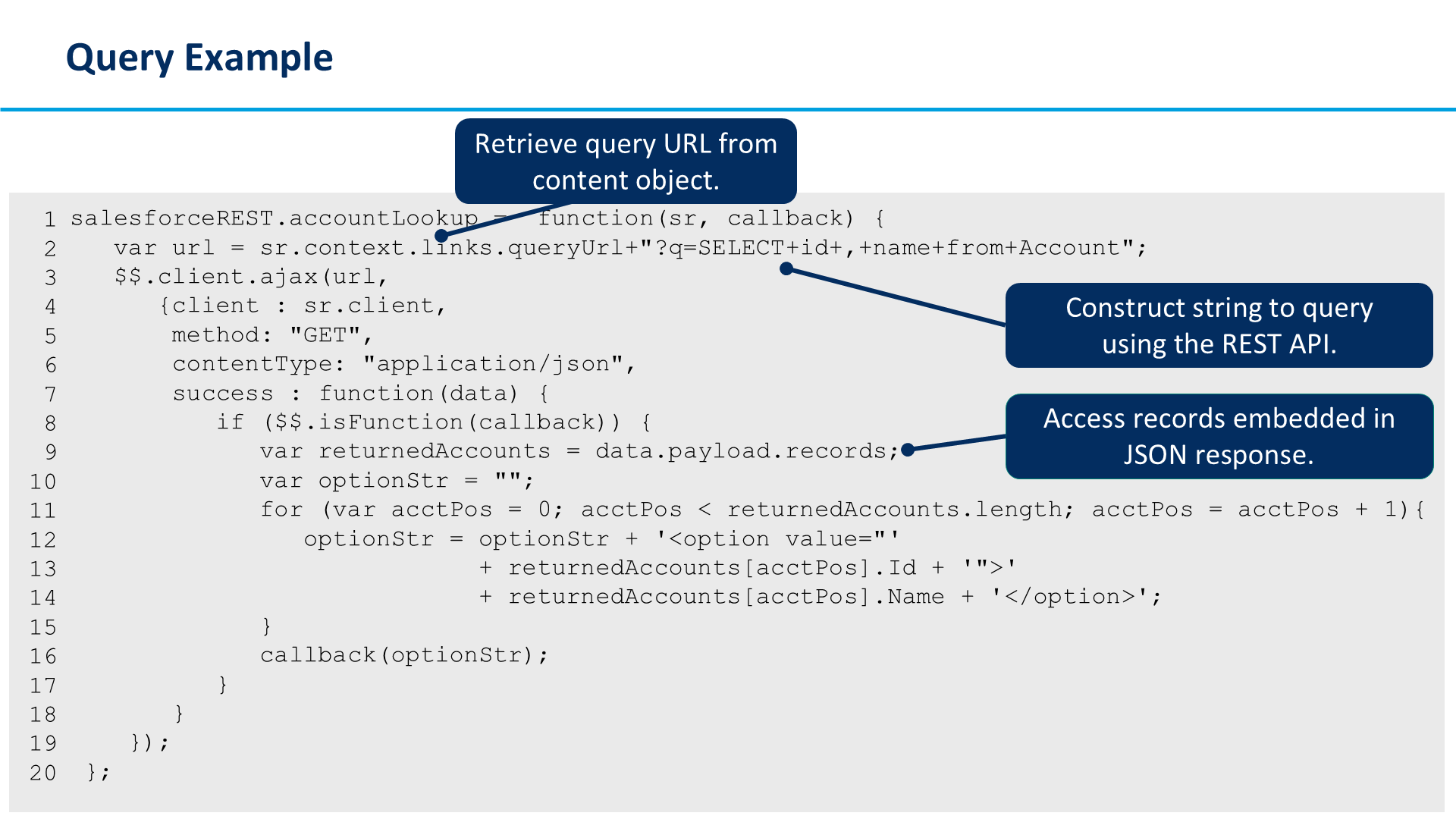 Query Example