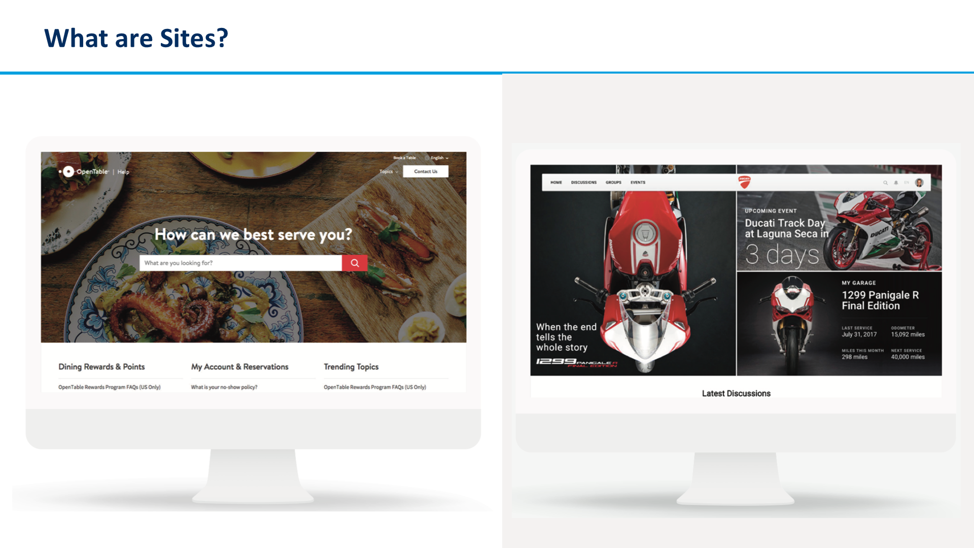 What are Sites?