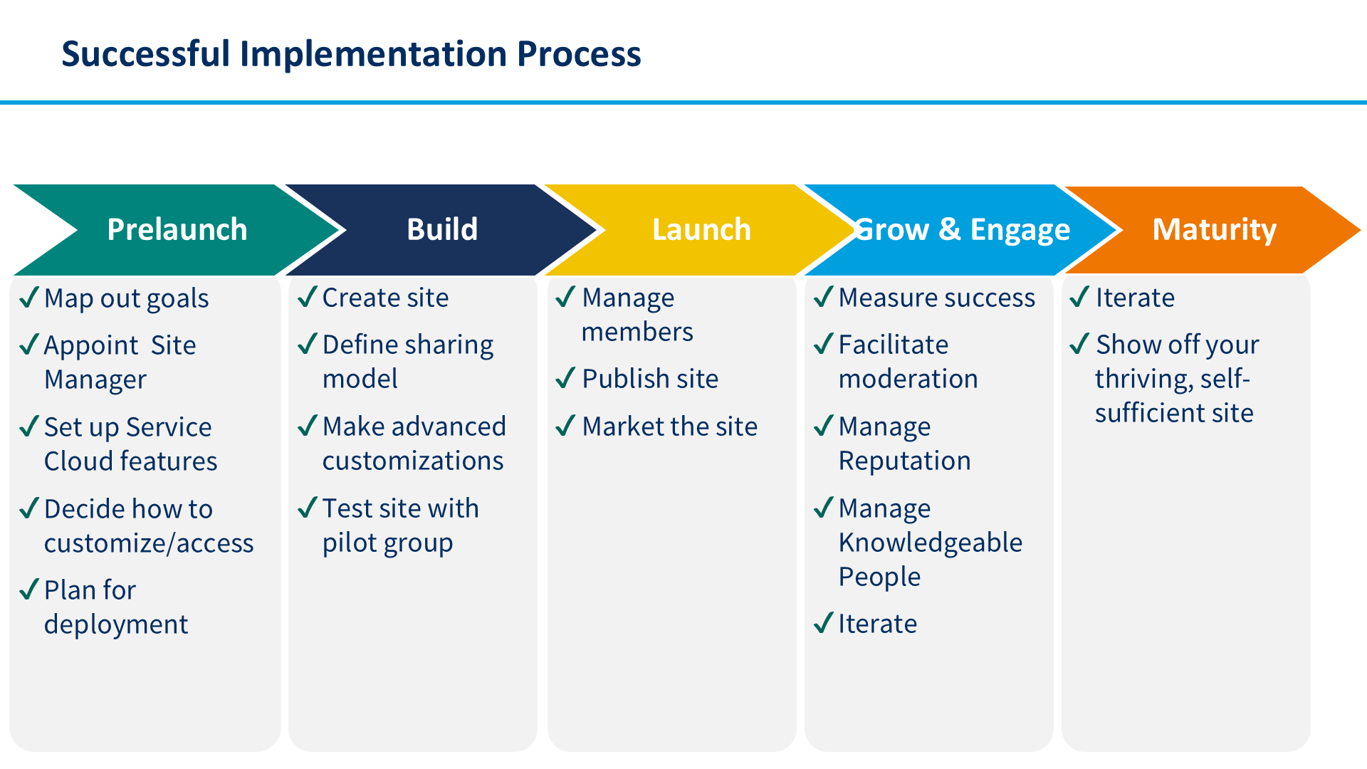 Successful Implementation Process