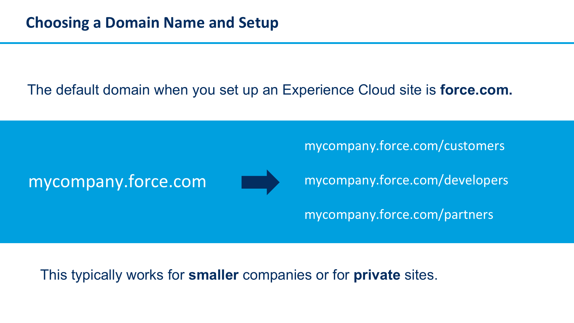 Choosing a Domain Name and Setup