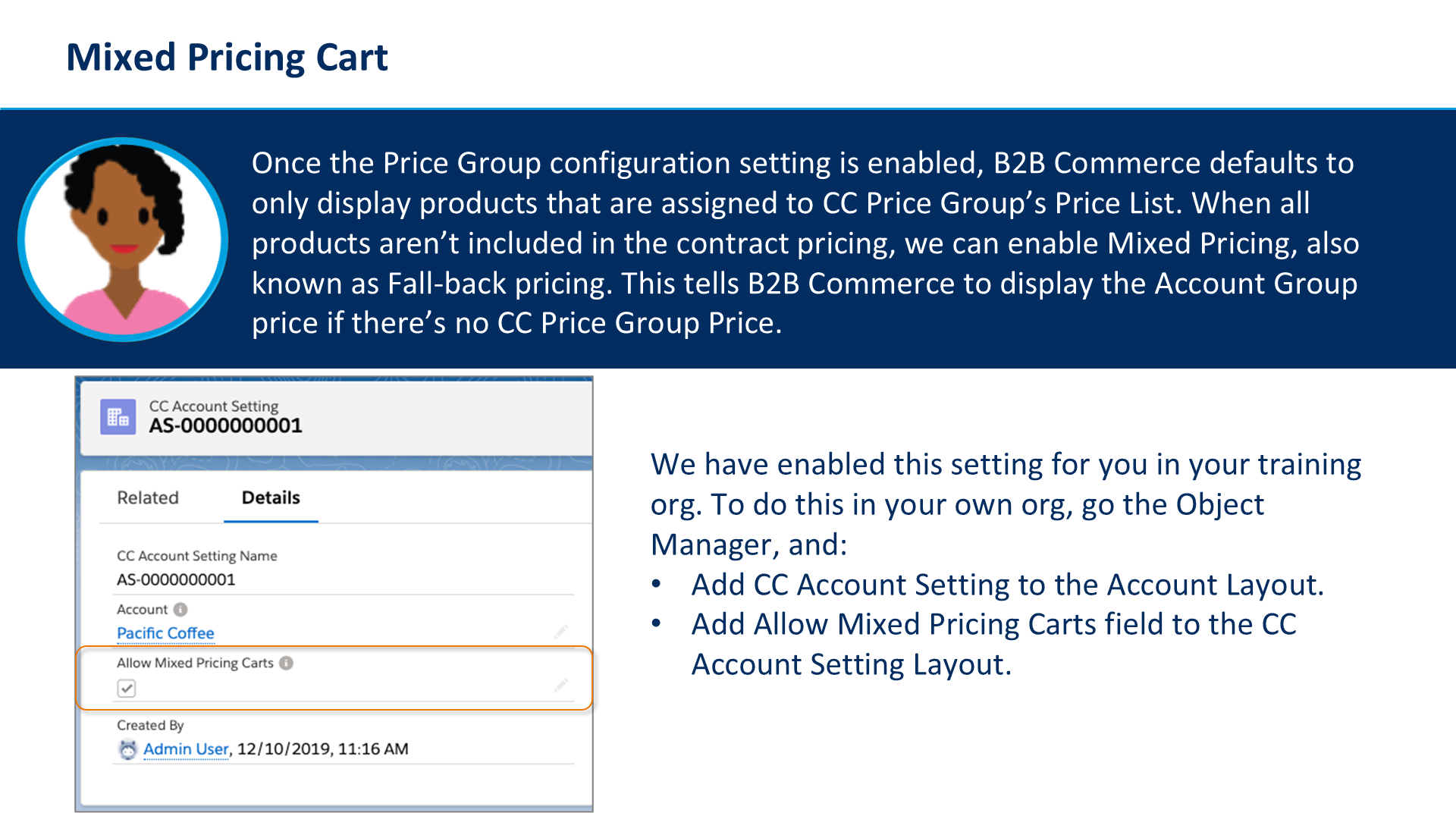 Mixed Pricing Cart