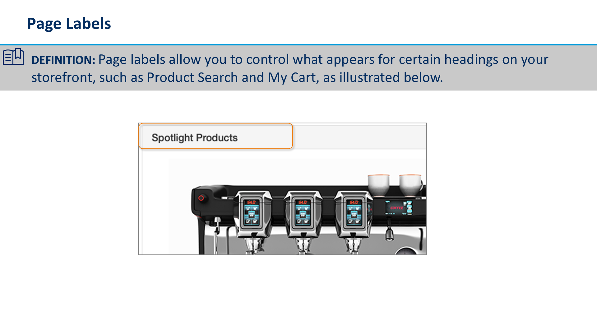 Page Labels
