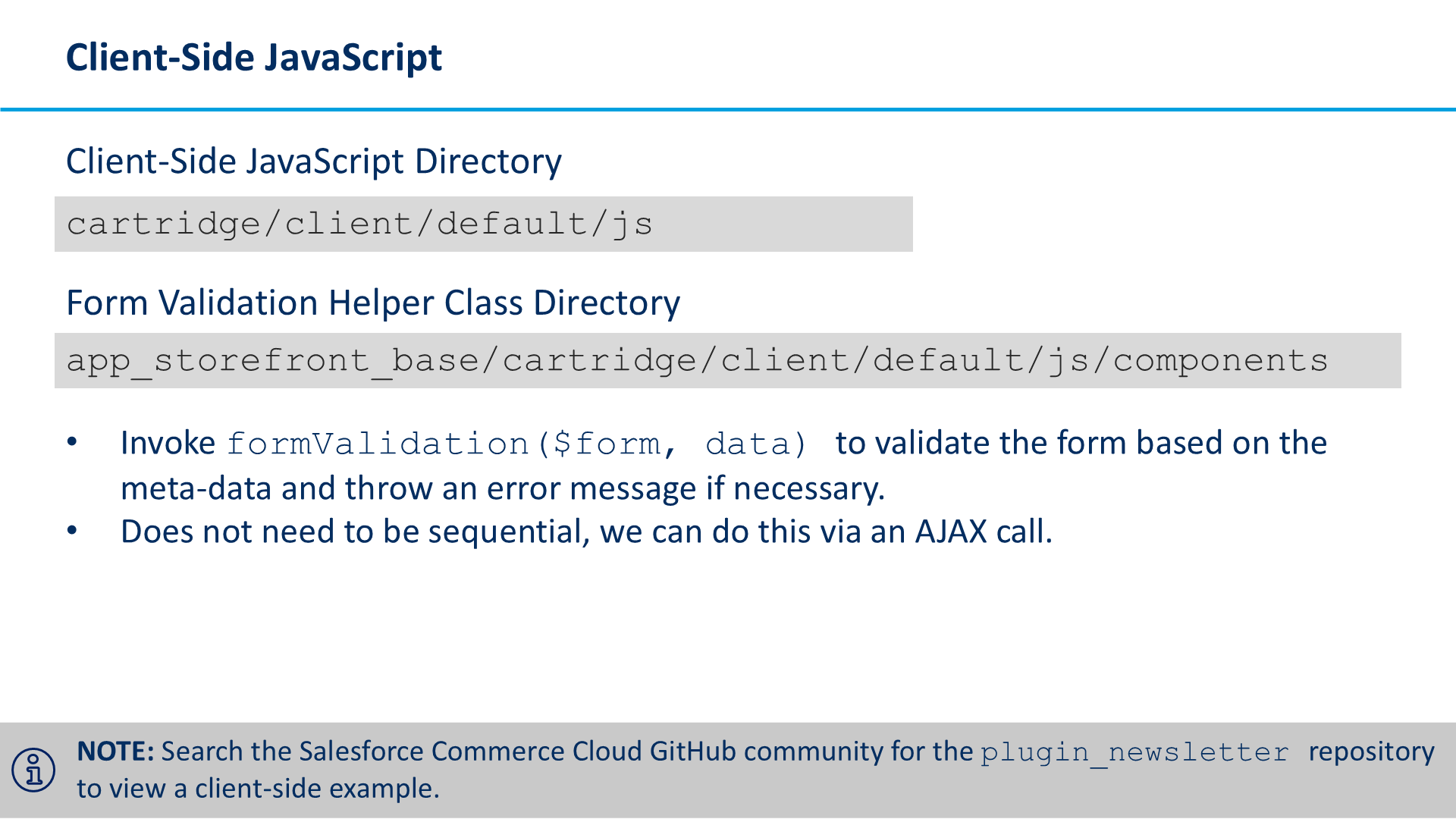 Client-Side JavaScript