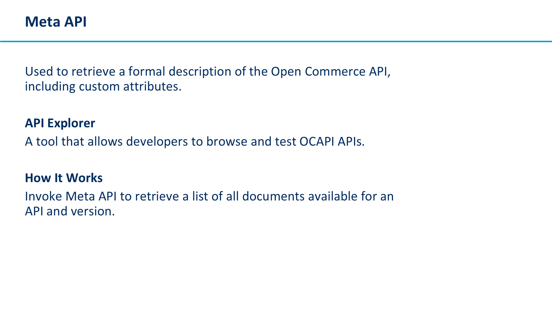 Meta API