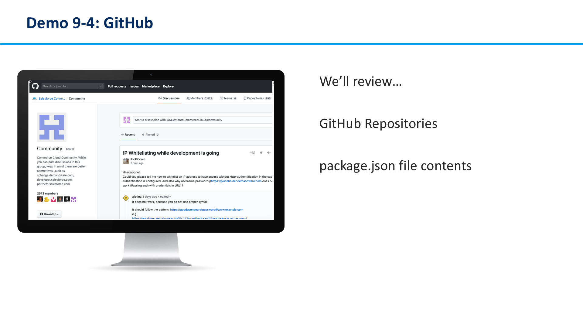 Demo 9-4: GitHub