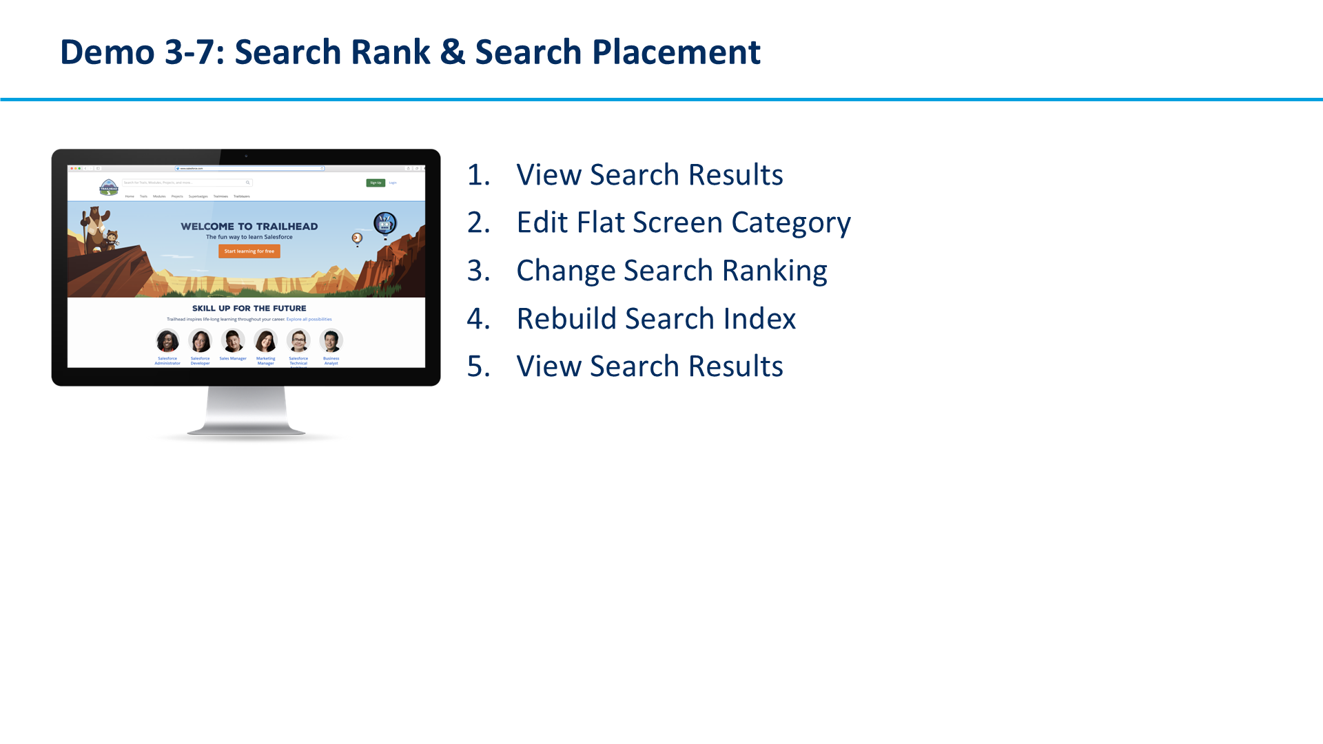Demo 3-7: Search Rank & Search Placement