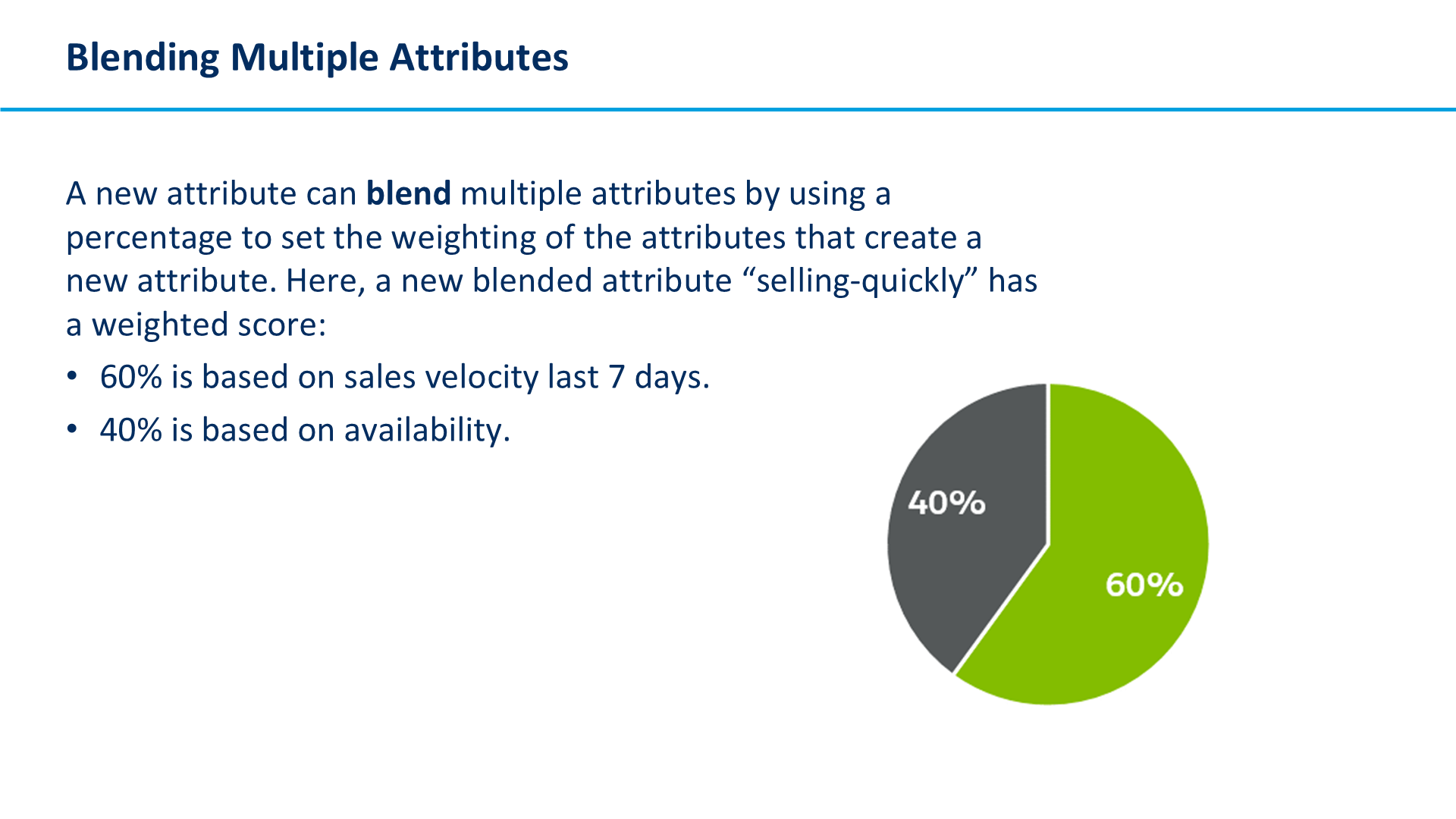 Blending Multiple Attributes