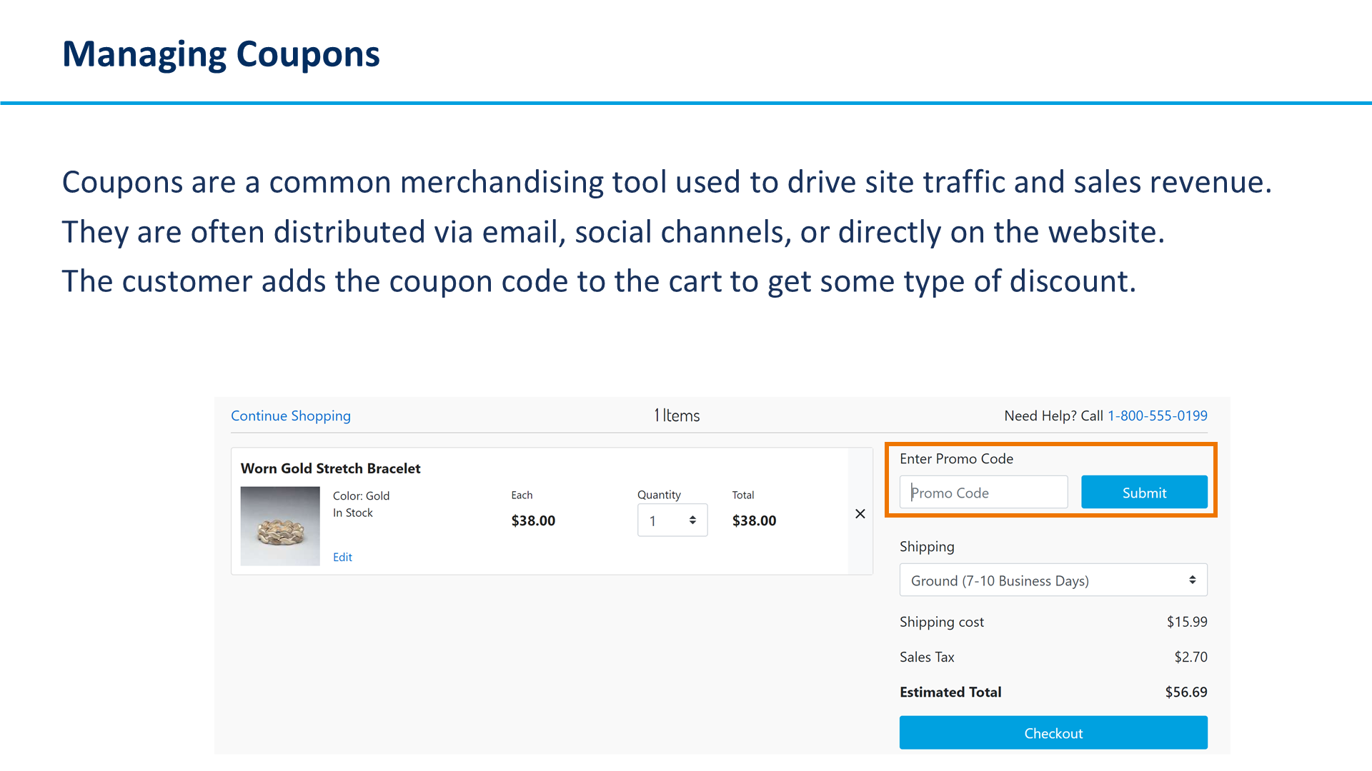 Managing Coupons