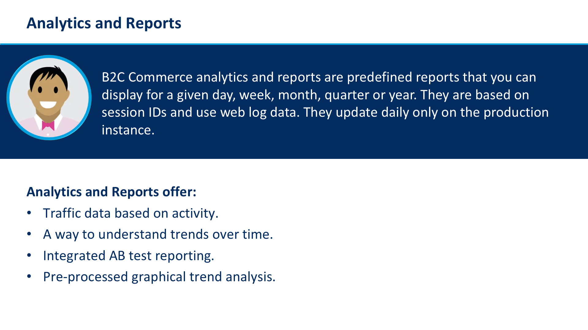 Analytics and Reports