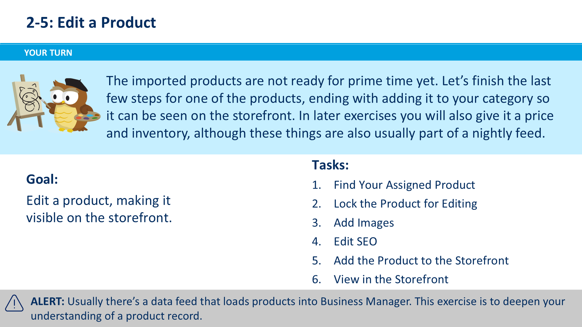 2-5: Edit a Product