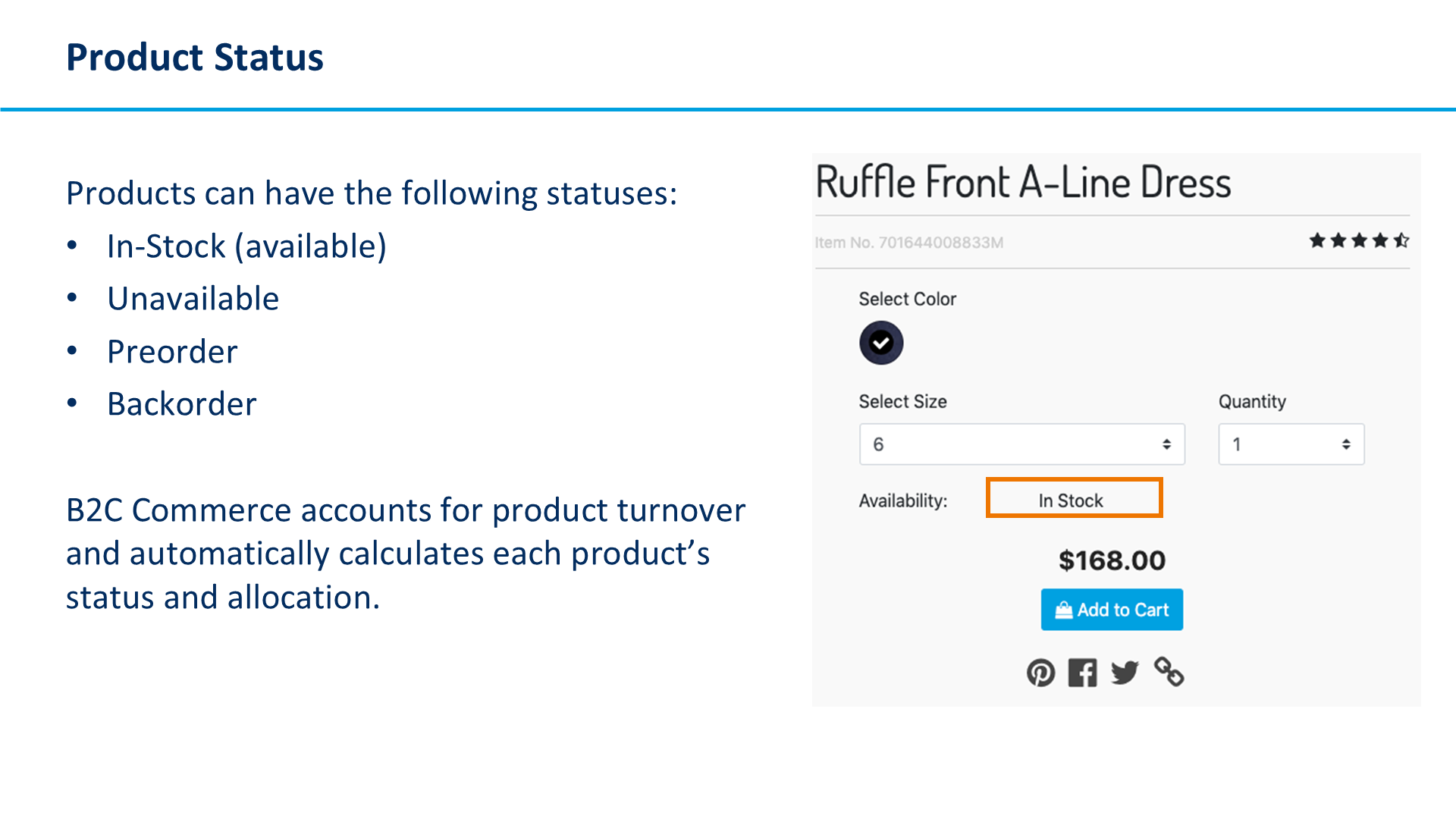 Product Status