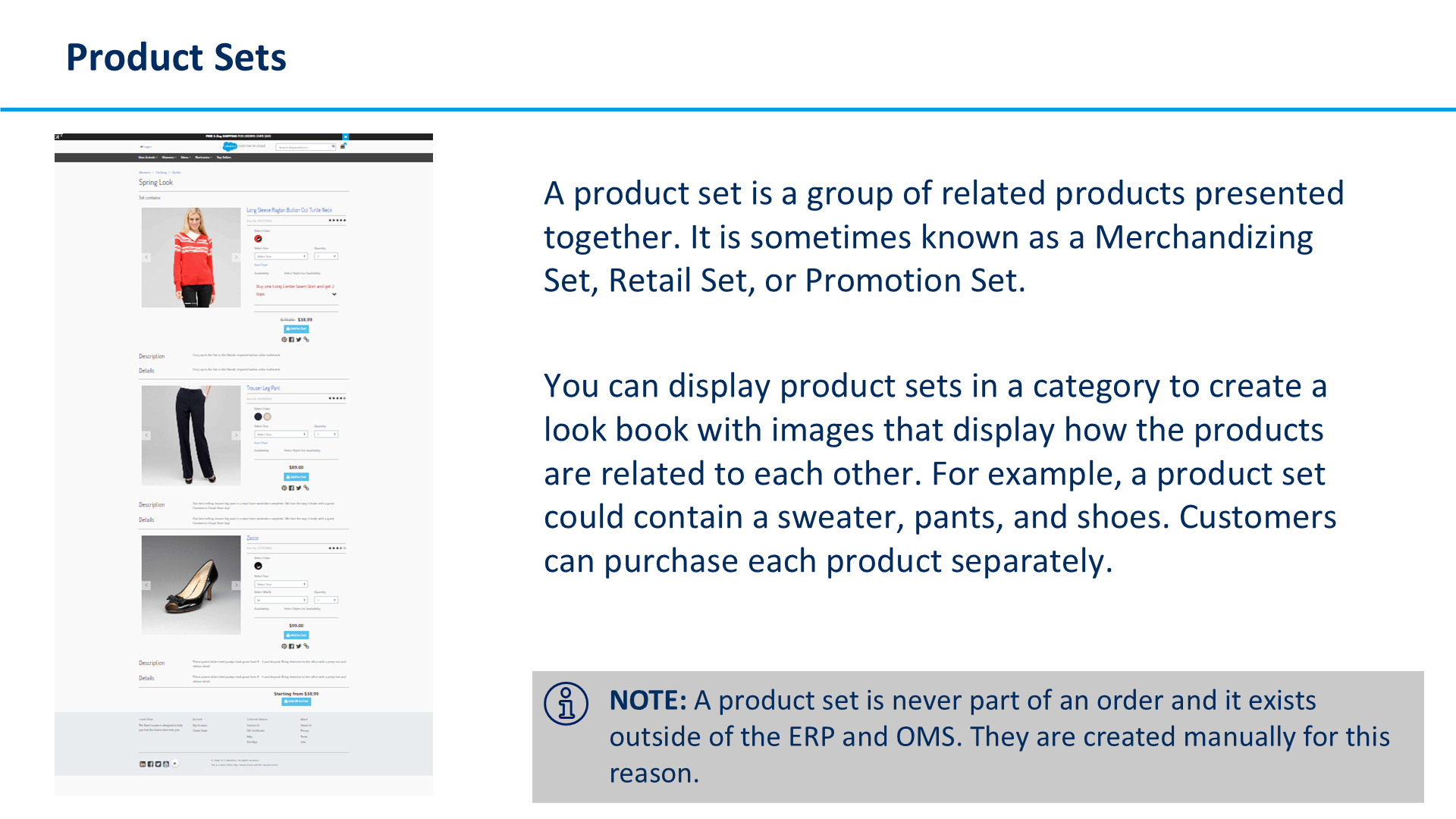 Product Sets