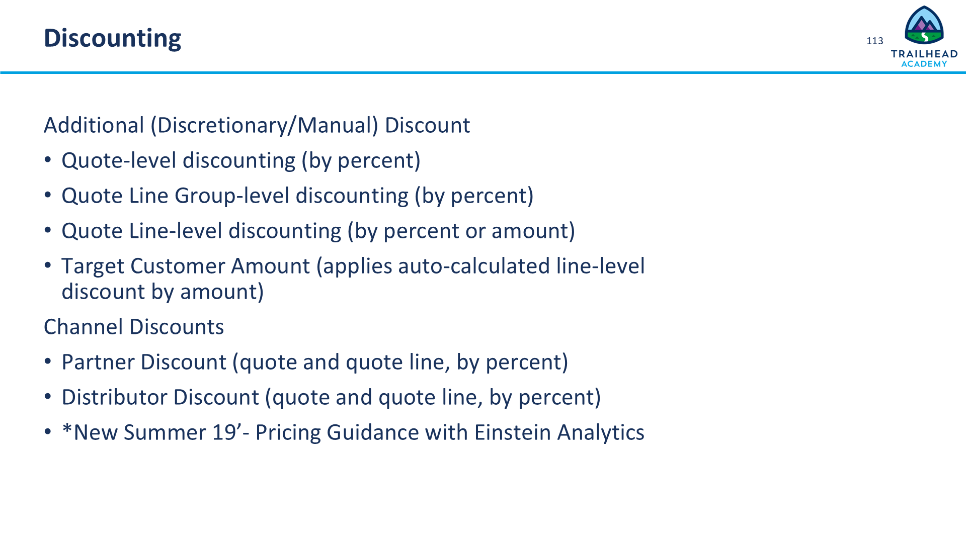 Lesson 7 Discounting