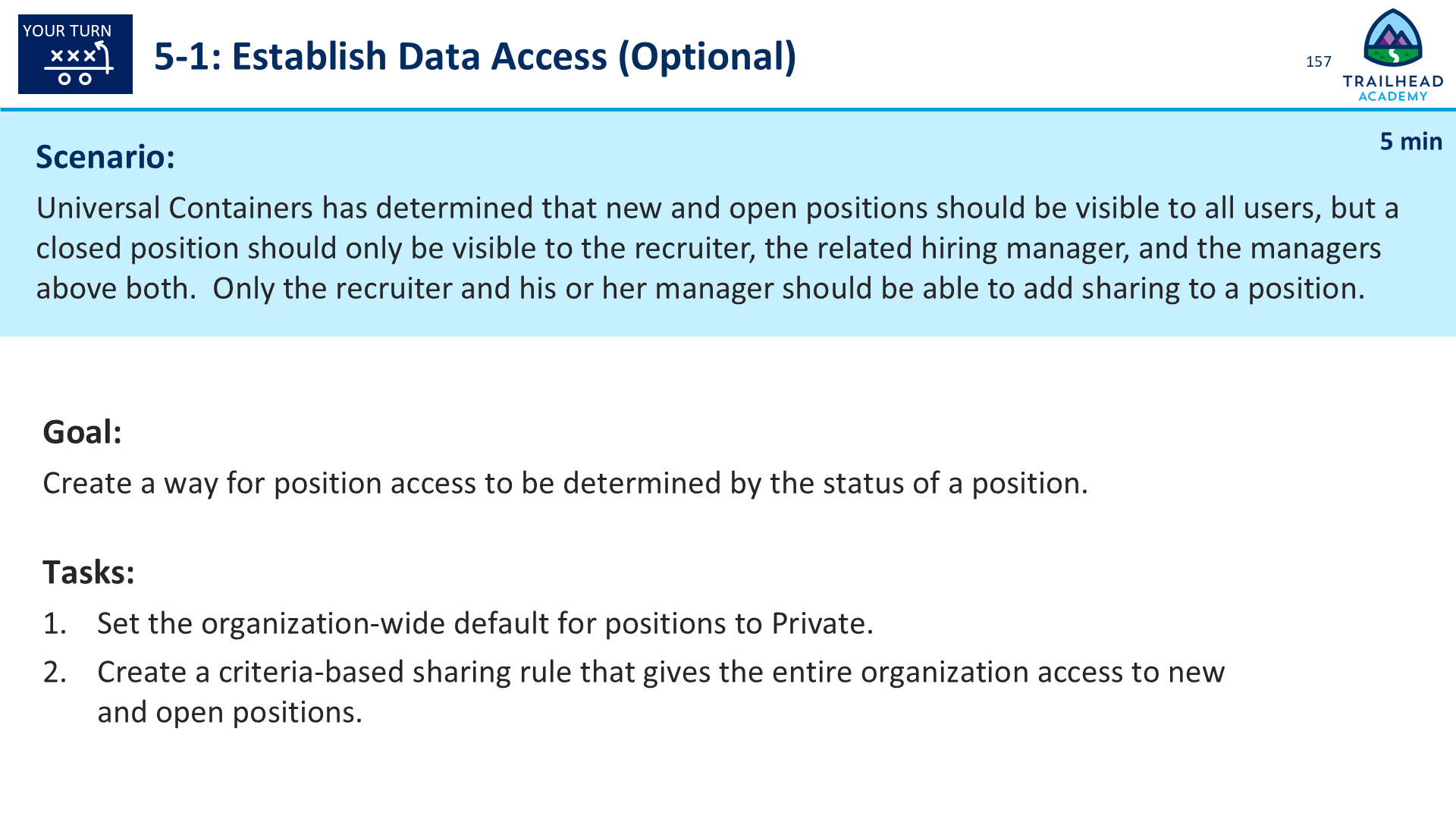5-1: Establish Data Access (Optional)