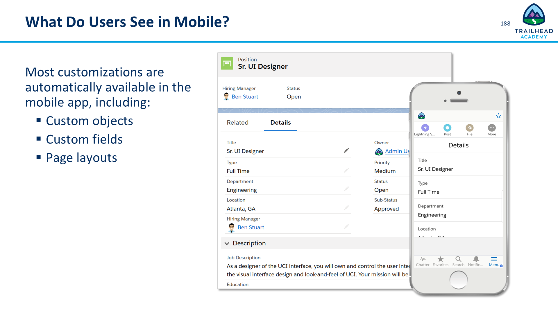 What Do Users See in Mobile?