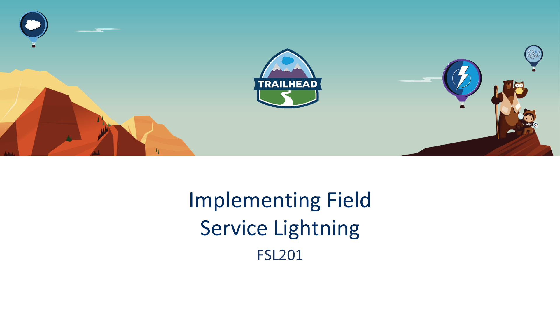 [FSL201]Implementing Field Service Lightning FSL201