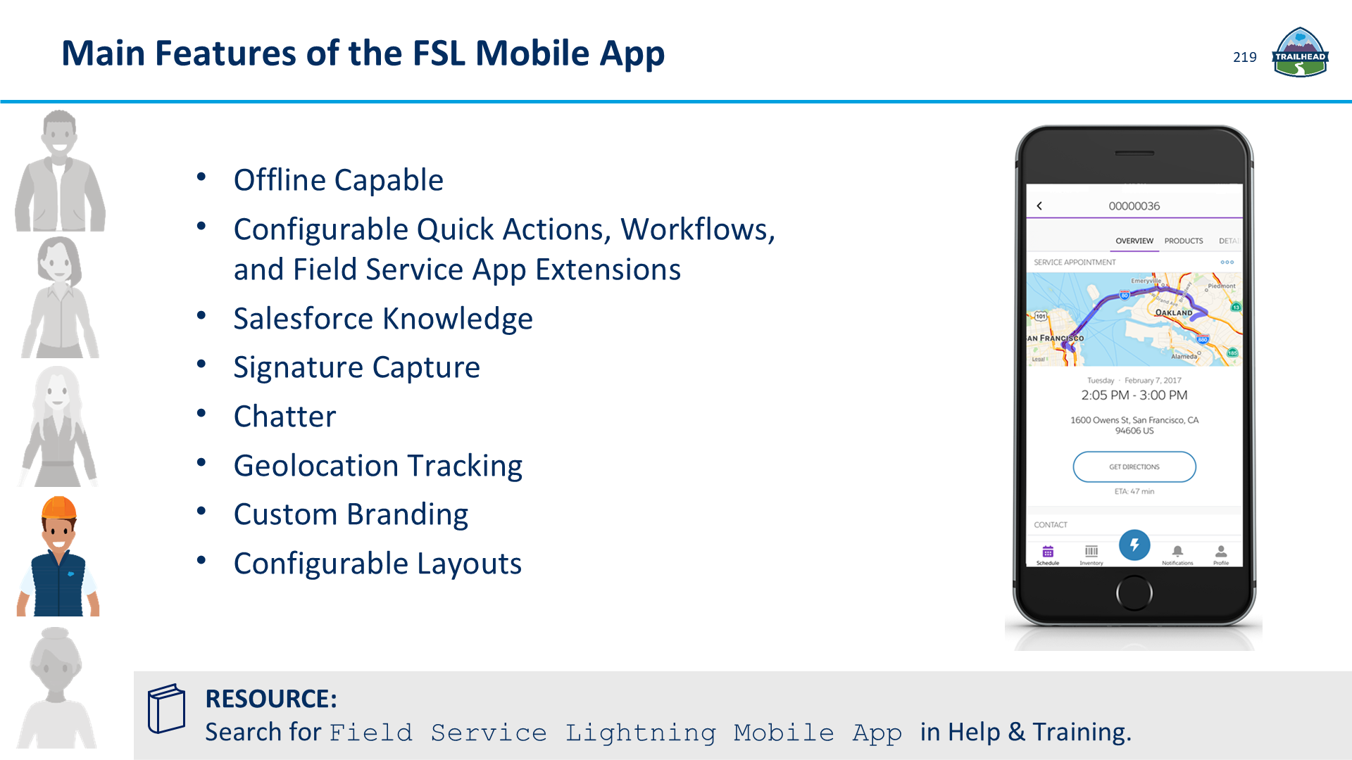 Main Features of the FSL Mobile App
