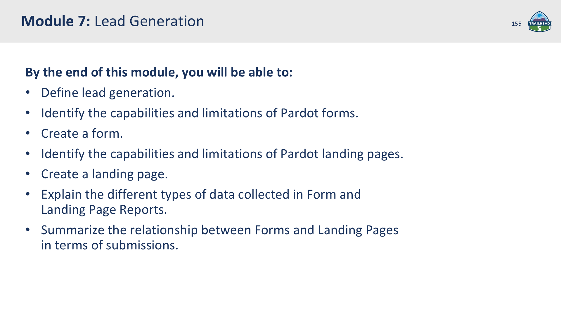Module 7: Lead Generation