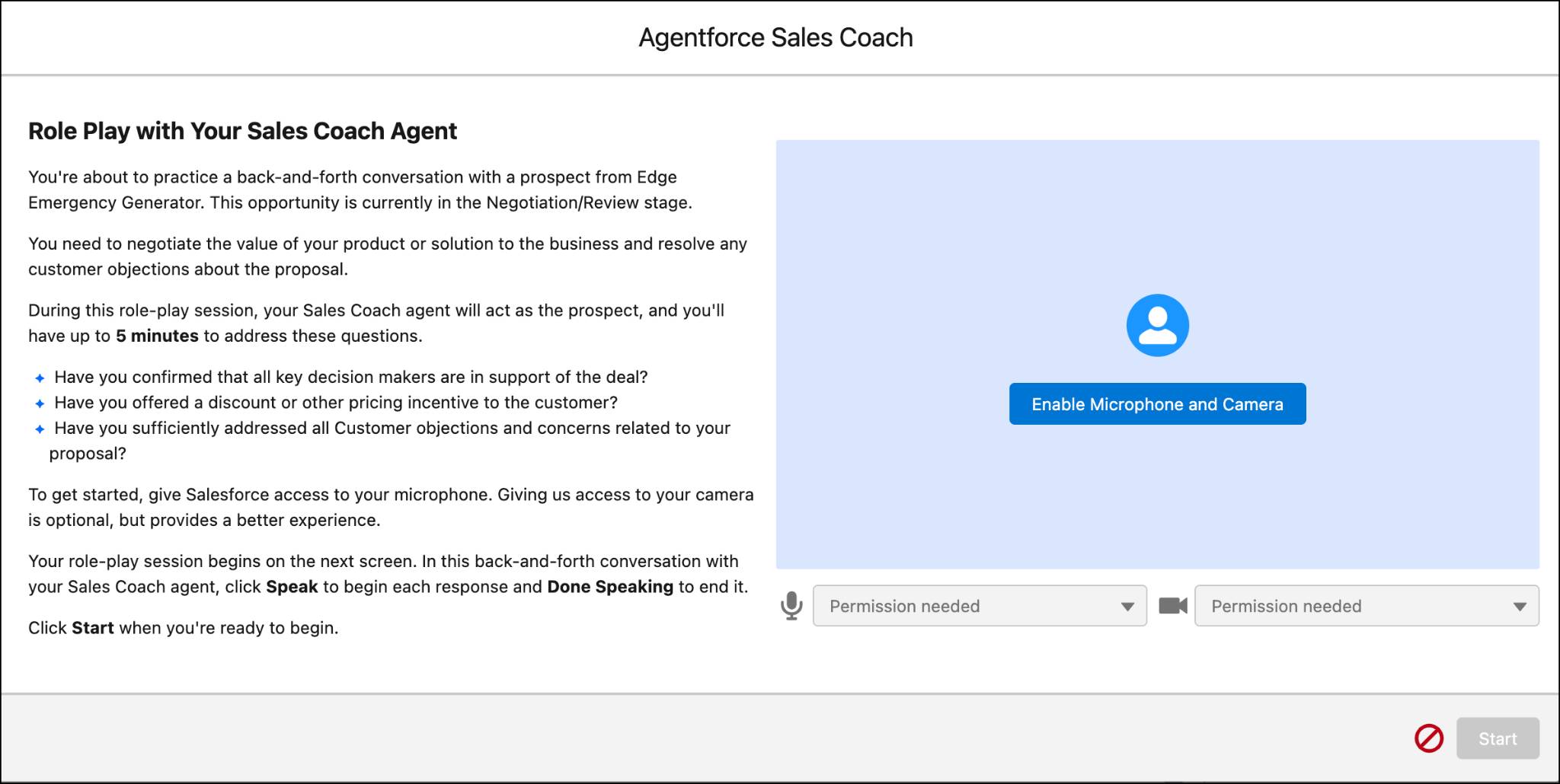 Sales Coach 实战