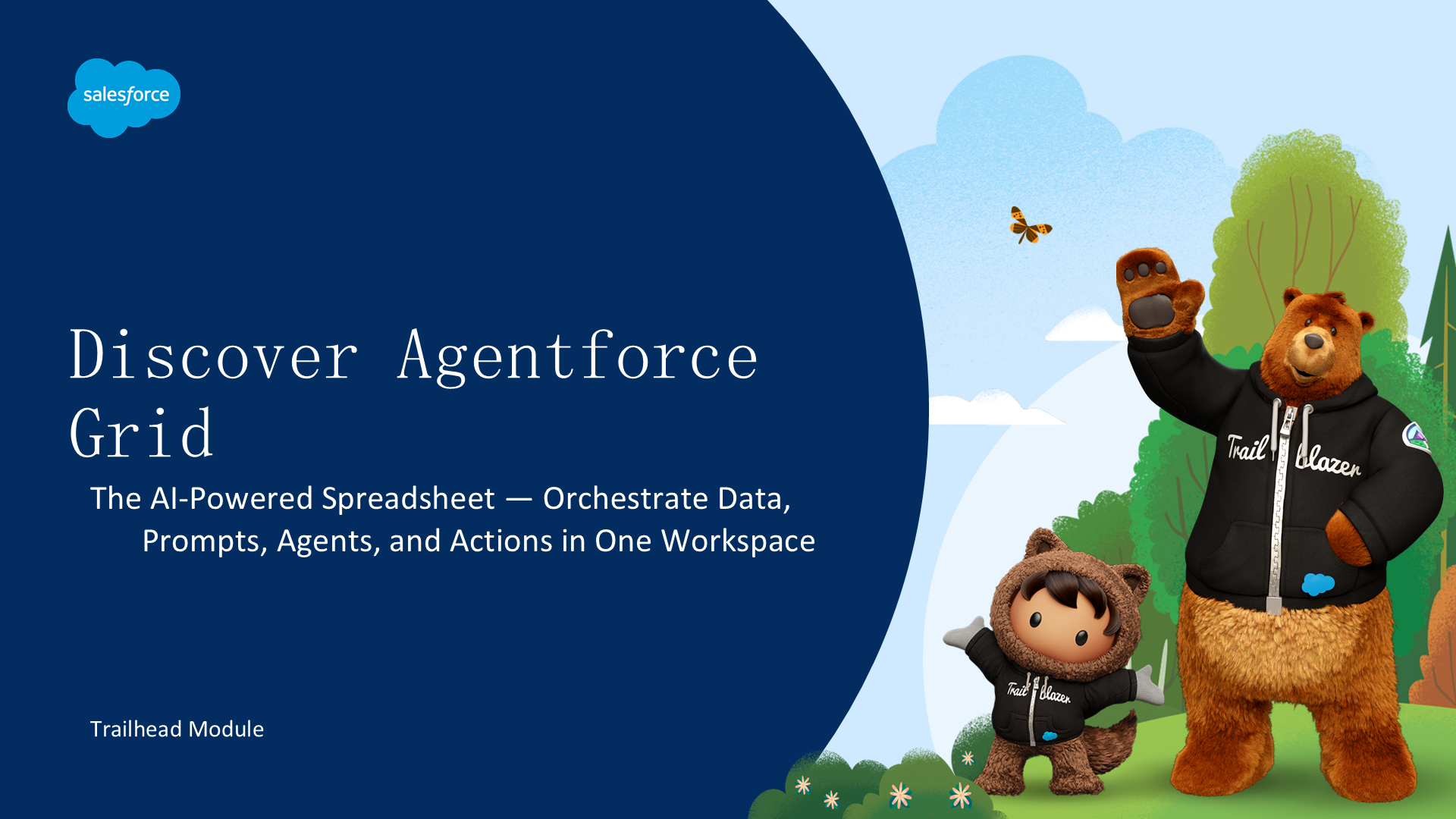 Discover Agentforce Grid — AI 驱动的电子表格