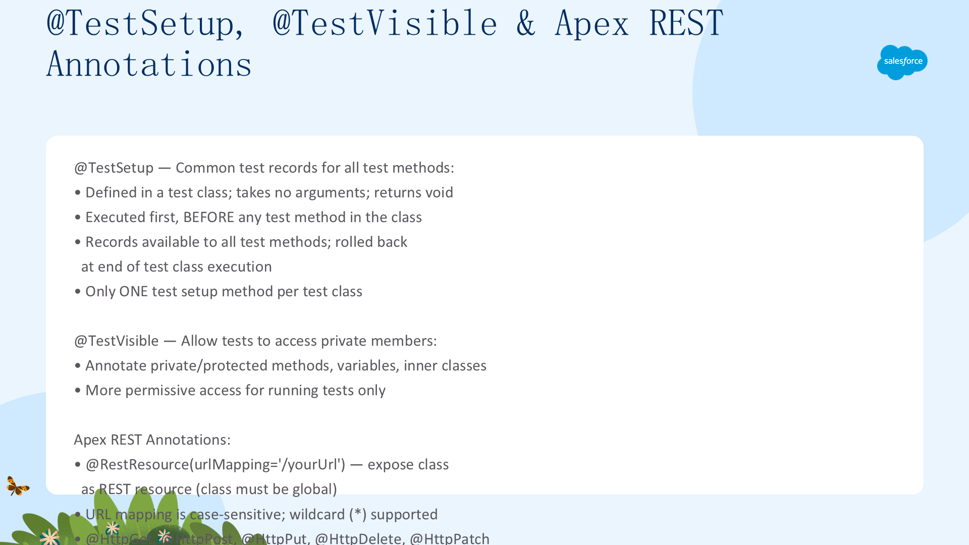 测试与REST注解