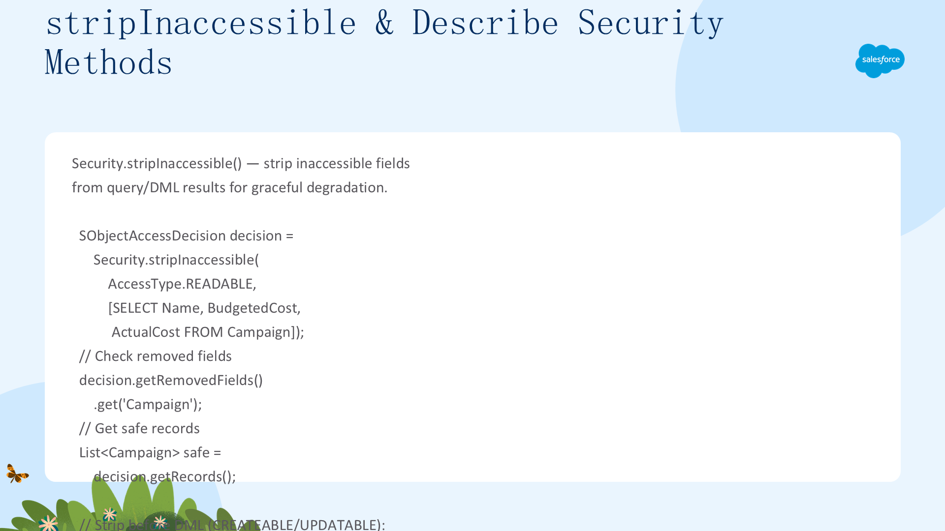 stripInaccessible