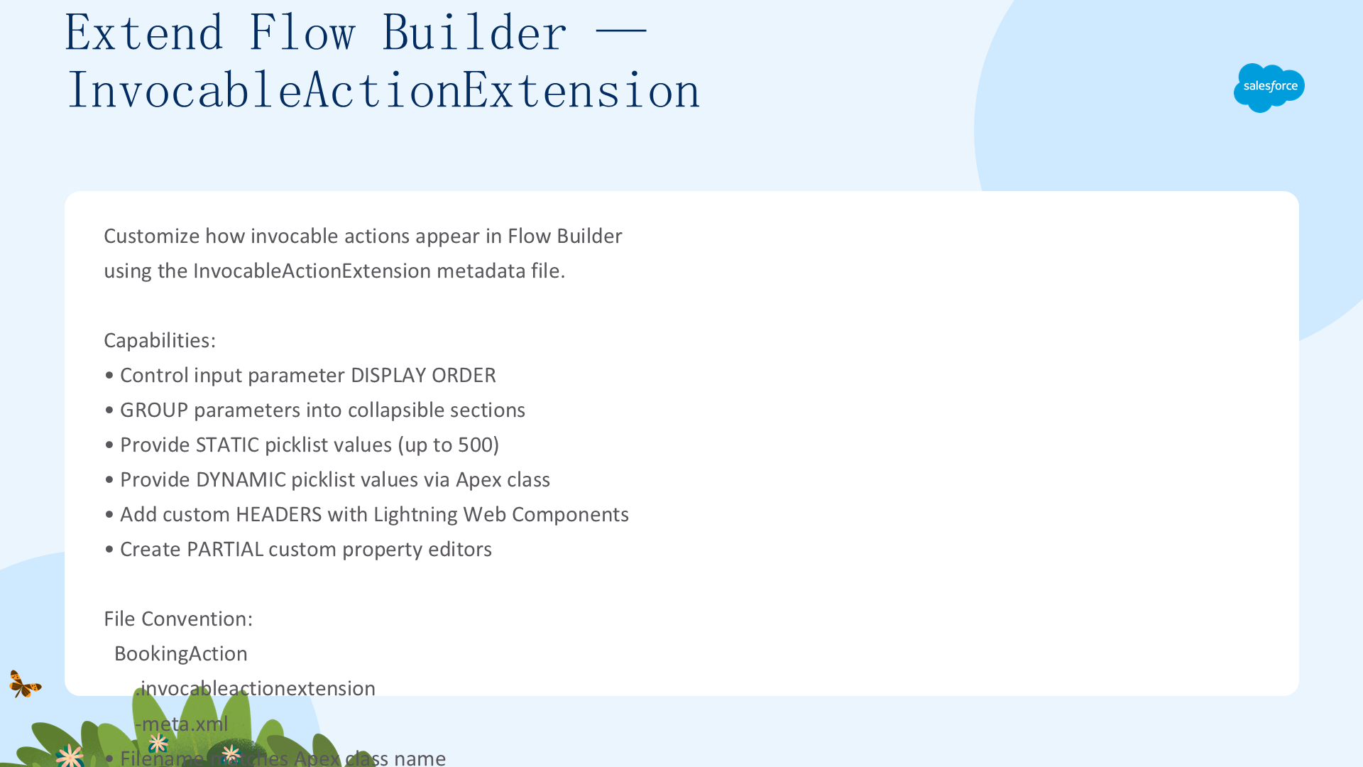 InvocableActionExtension