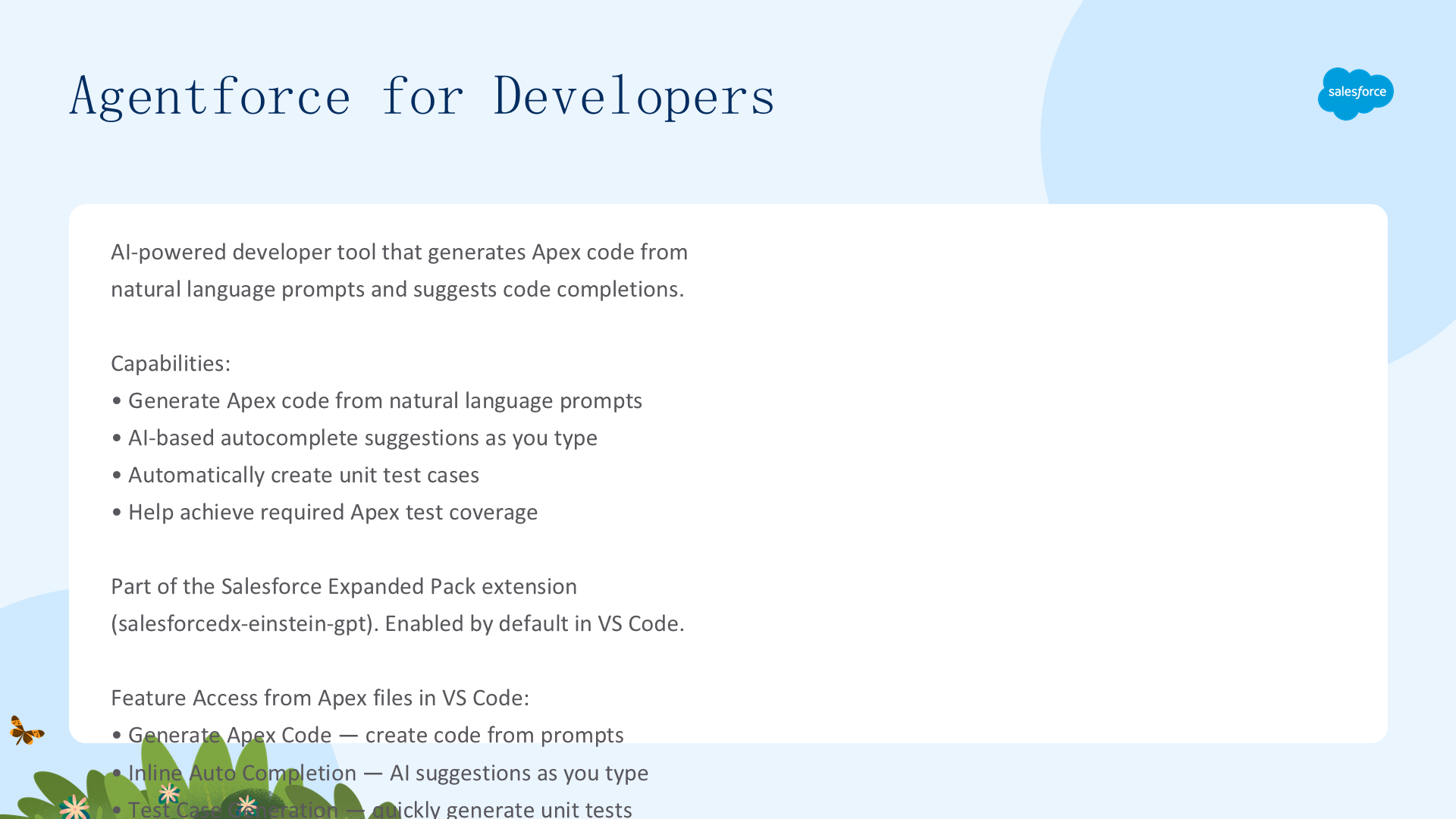 Agentforce for Developers