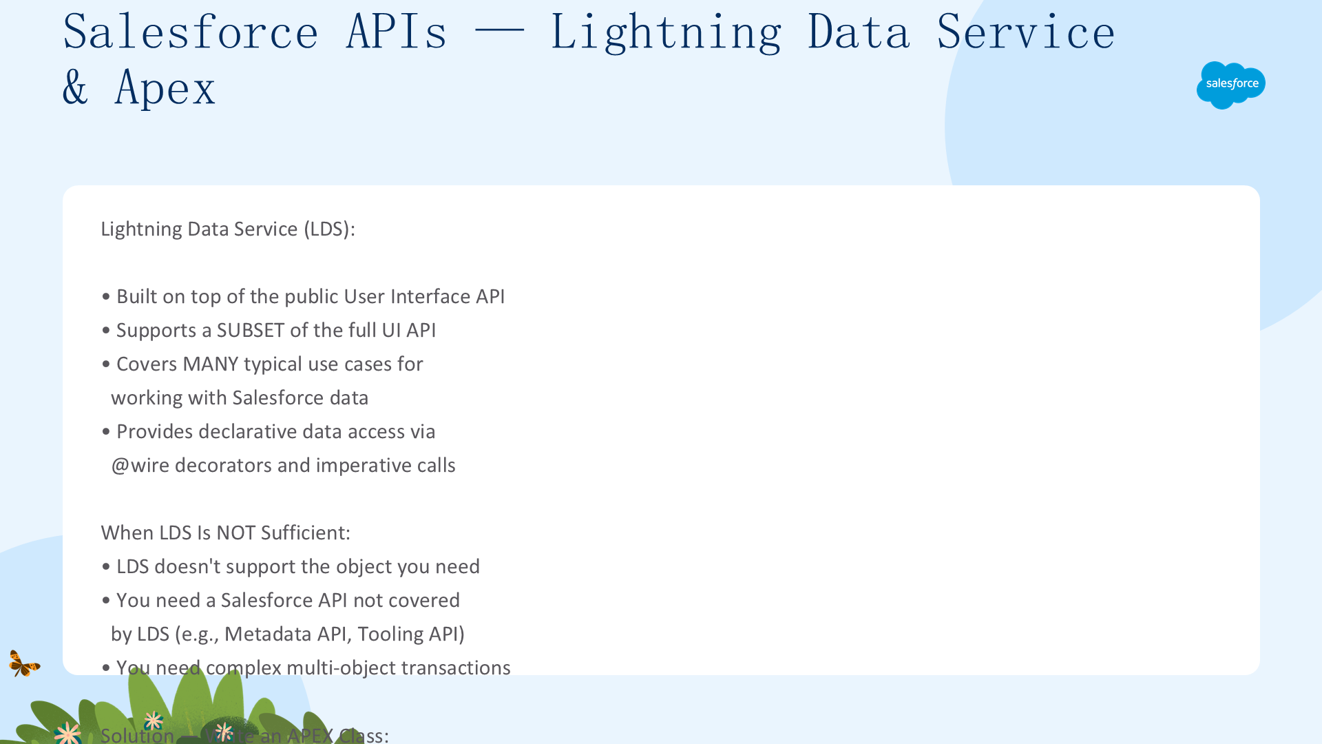Salesforce API