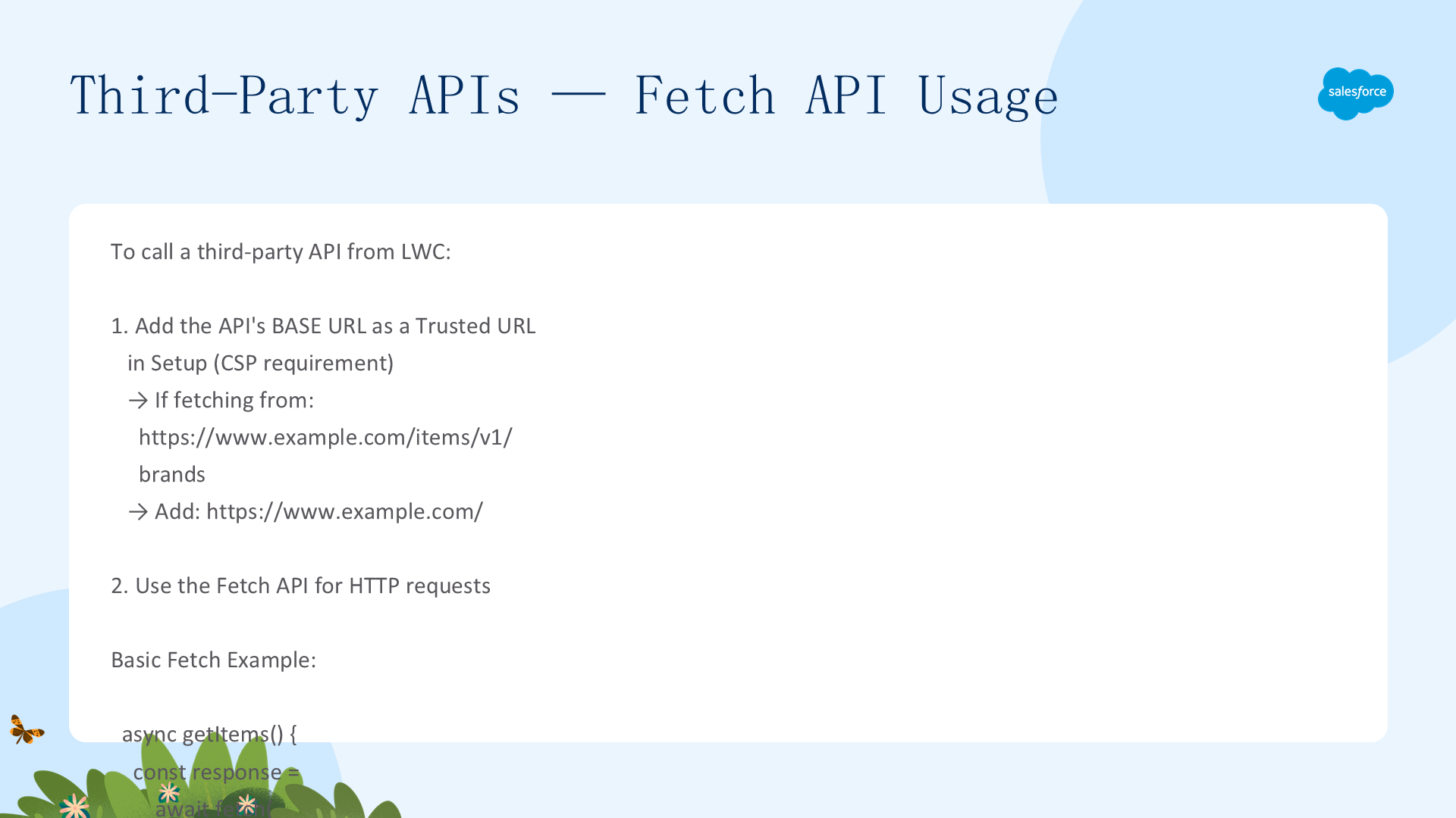 Fetch API