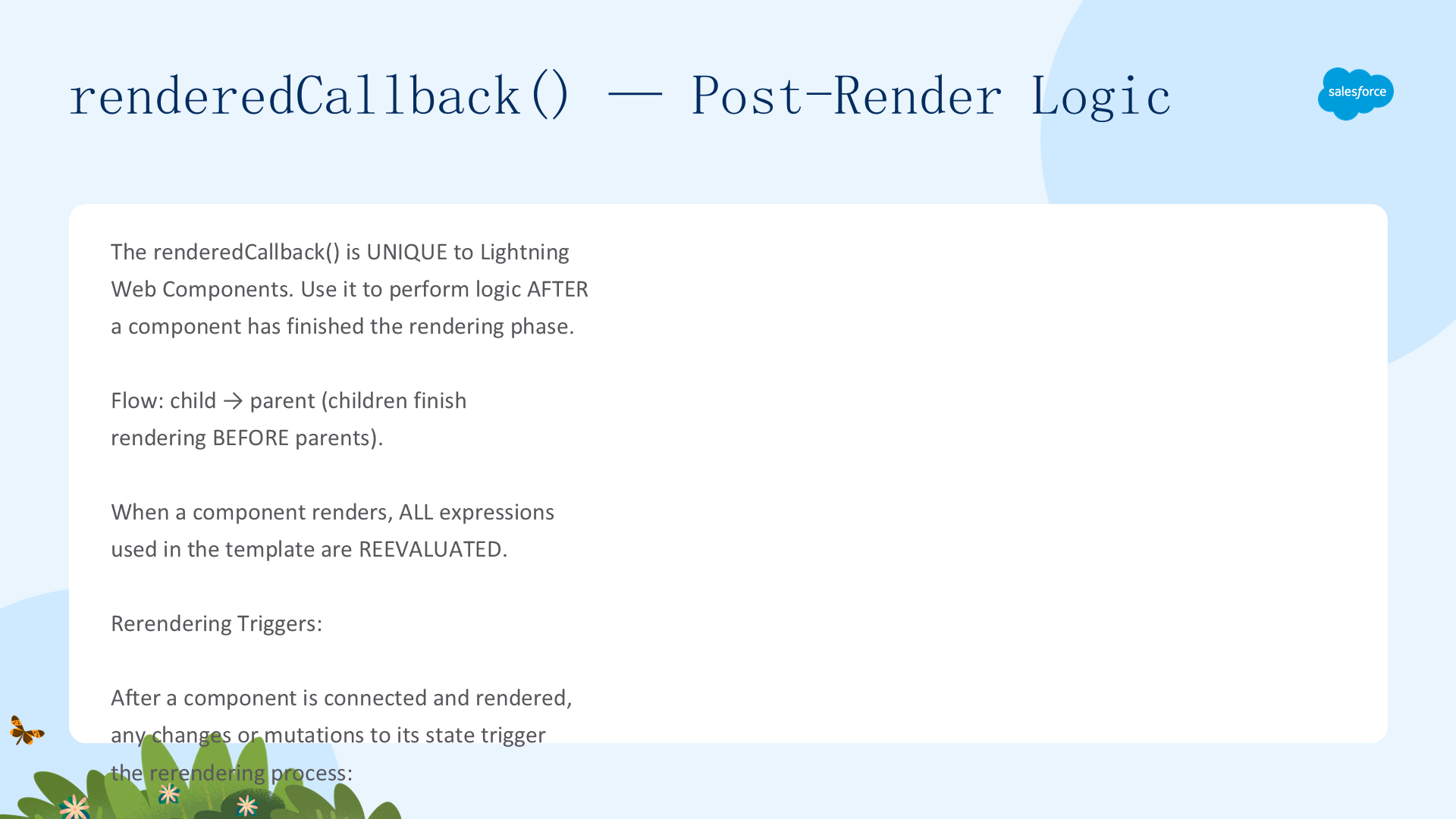 renderedCallback