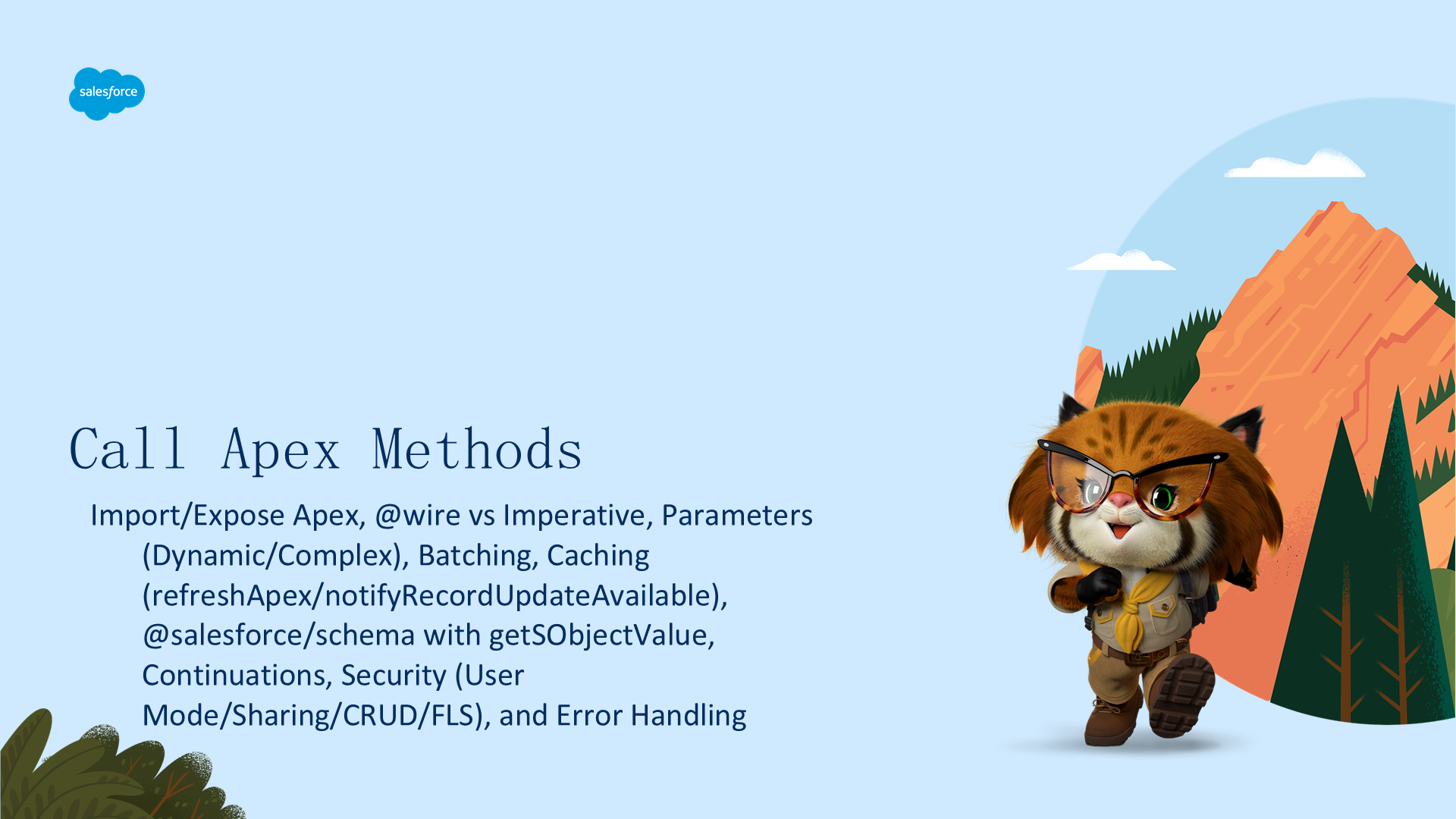 Call Apex Methods