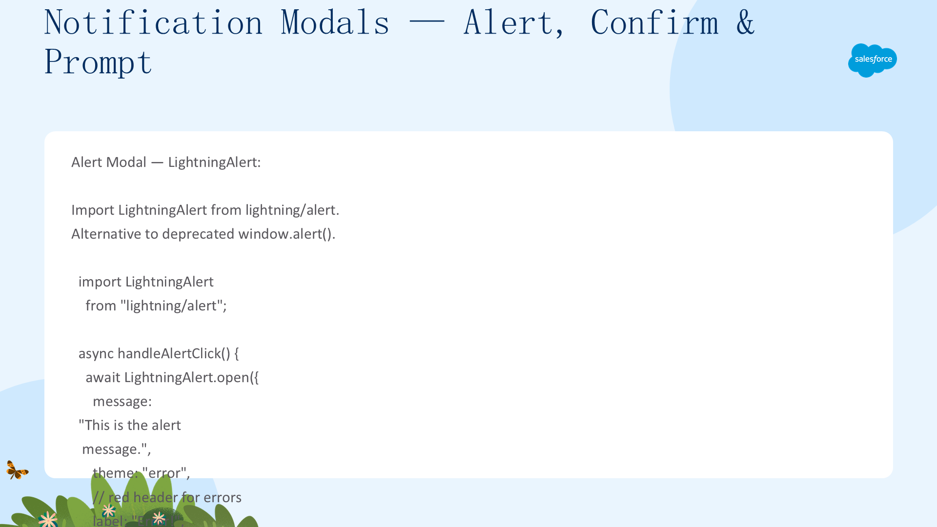 Alert、Confirm、Prompt