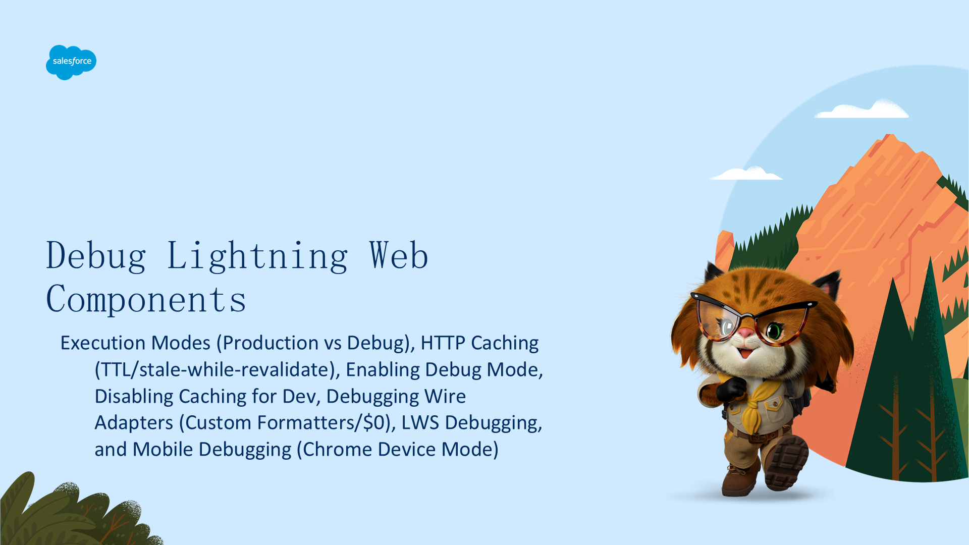 Debug Lightning Web Components